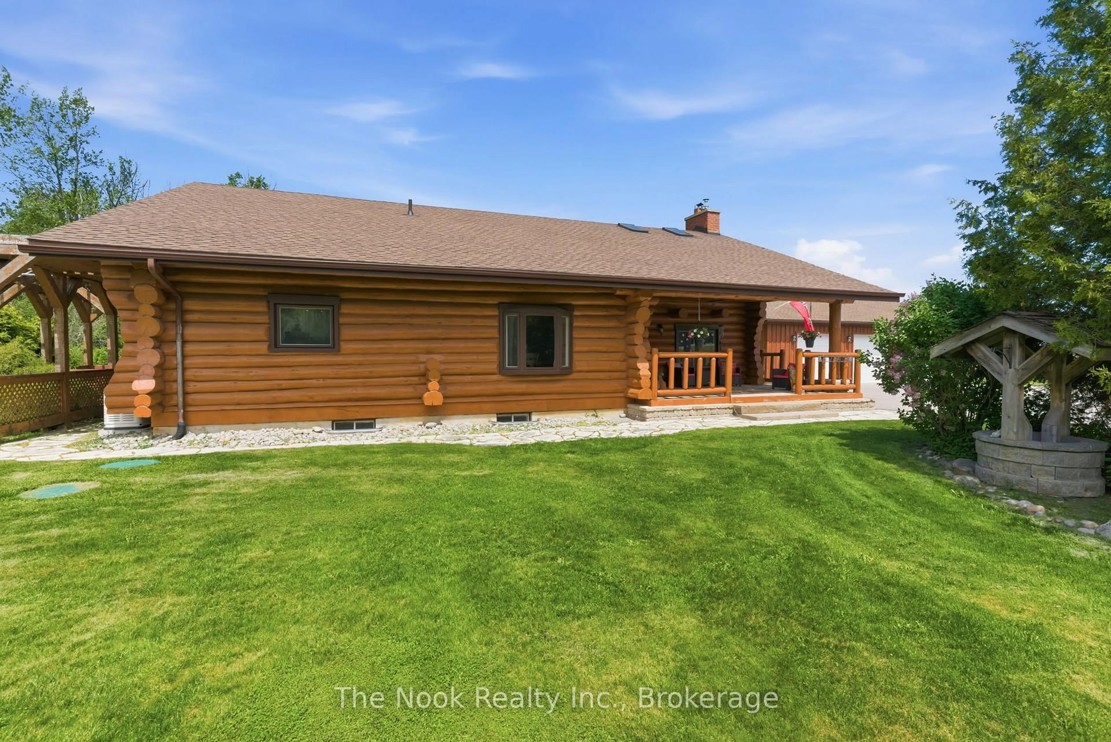 A pic from outside/outdoor area/front of a property/back of a property/a pic from drone, water/lake/river/ocean view for 1205 Zion Rd, Kawartha Lakes Ontario K0M 2C0