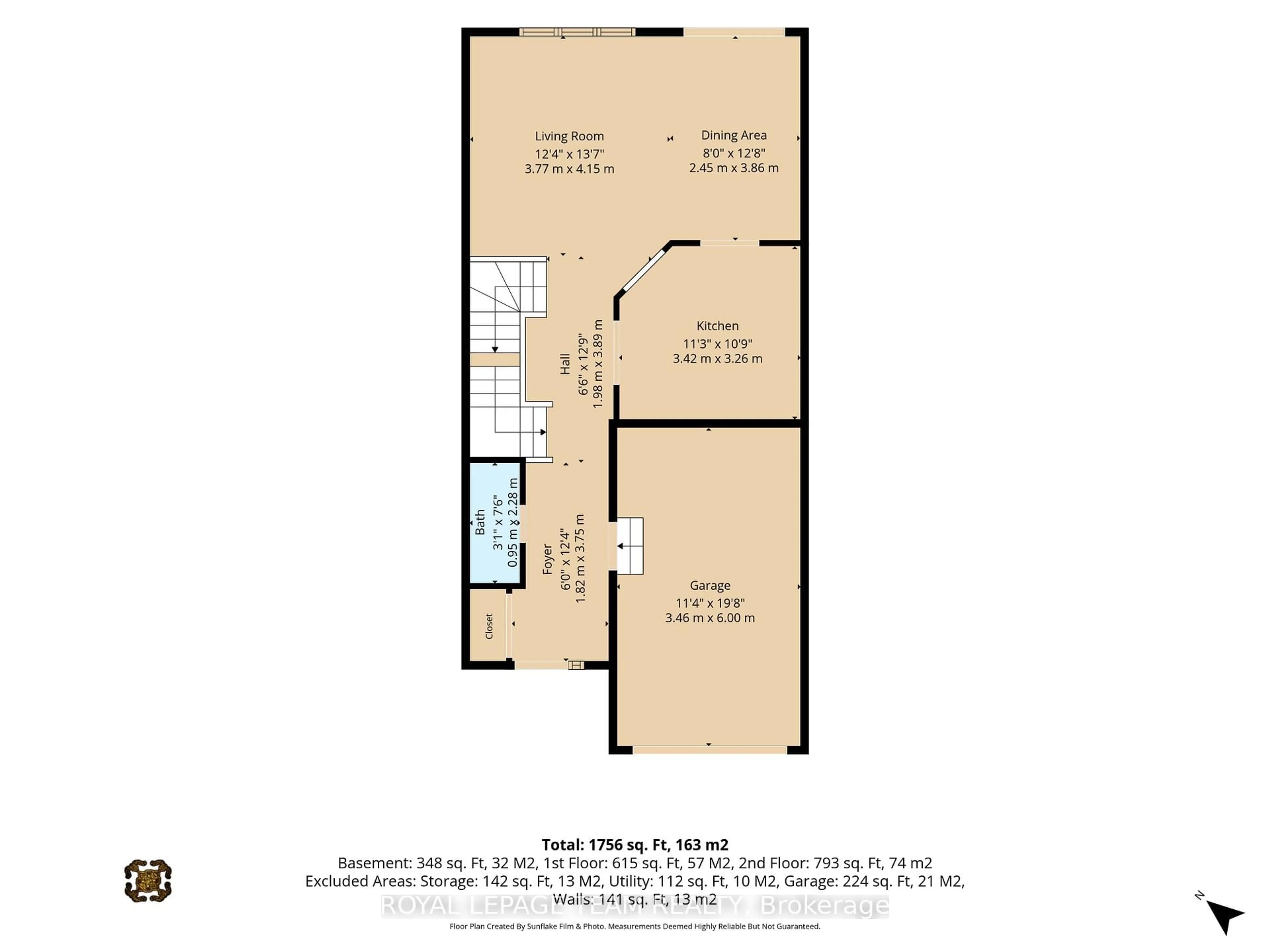 Floor plan for 472 Celtic Ridge Cres, Ottawa Ontario K2W 0B2