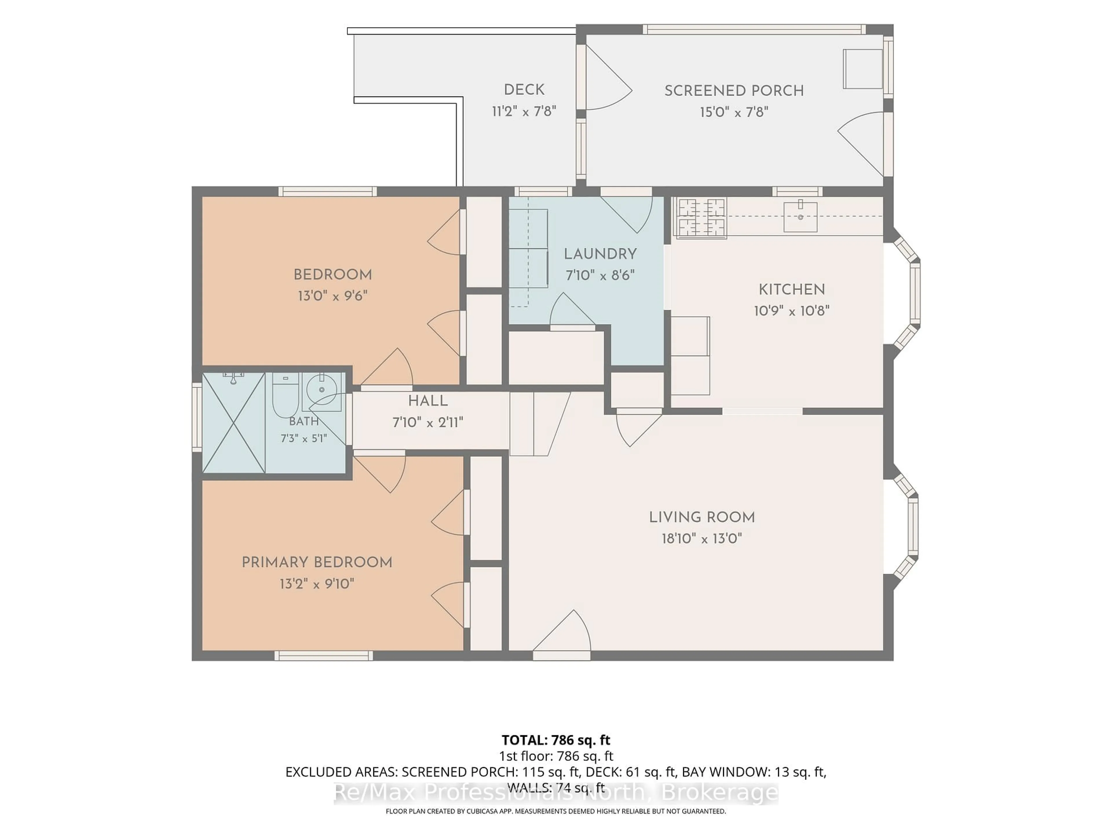 Floor plan for 970 First St, Gravenhurst Ontario P1P 1K3