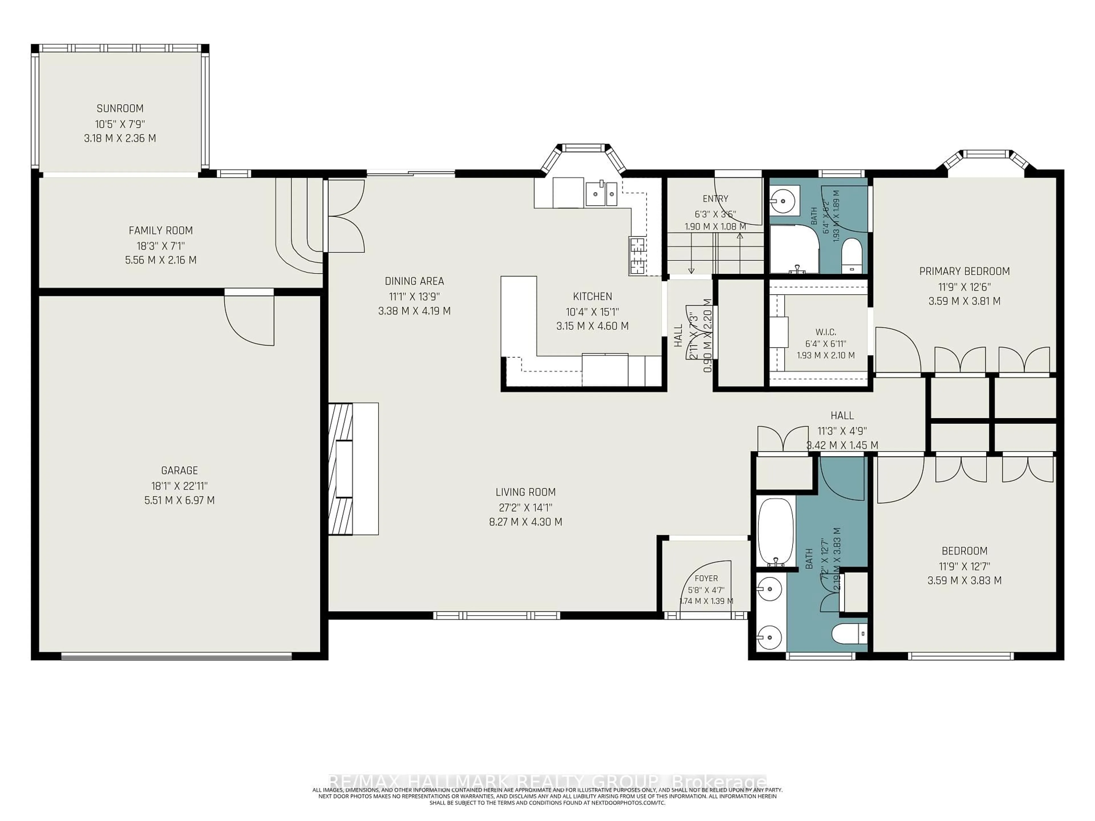 Floor plan for 2009 Killarney Dr, Ottawa Ontario K2A 1P9