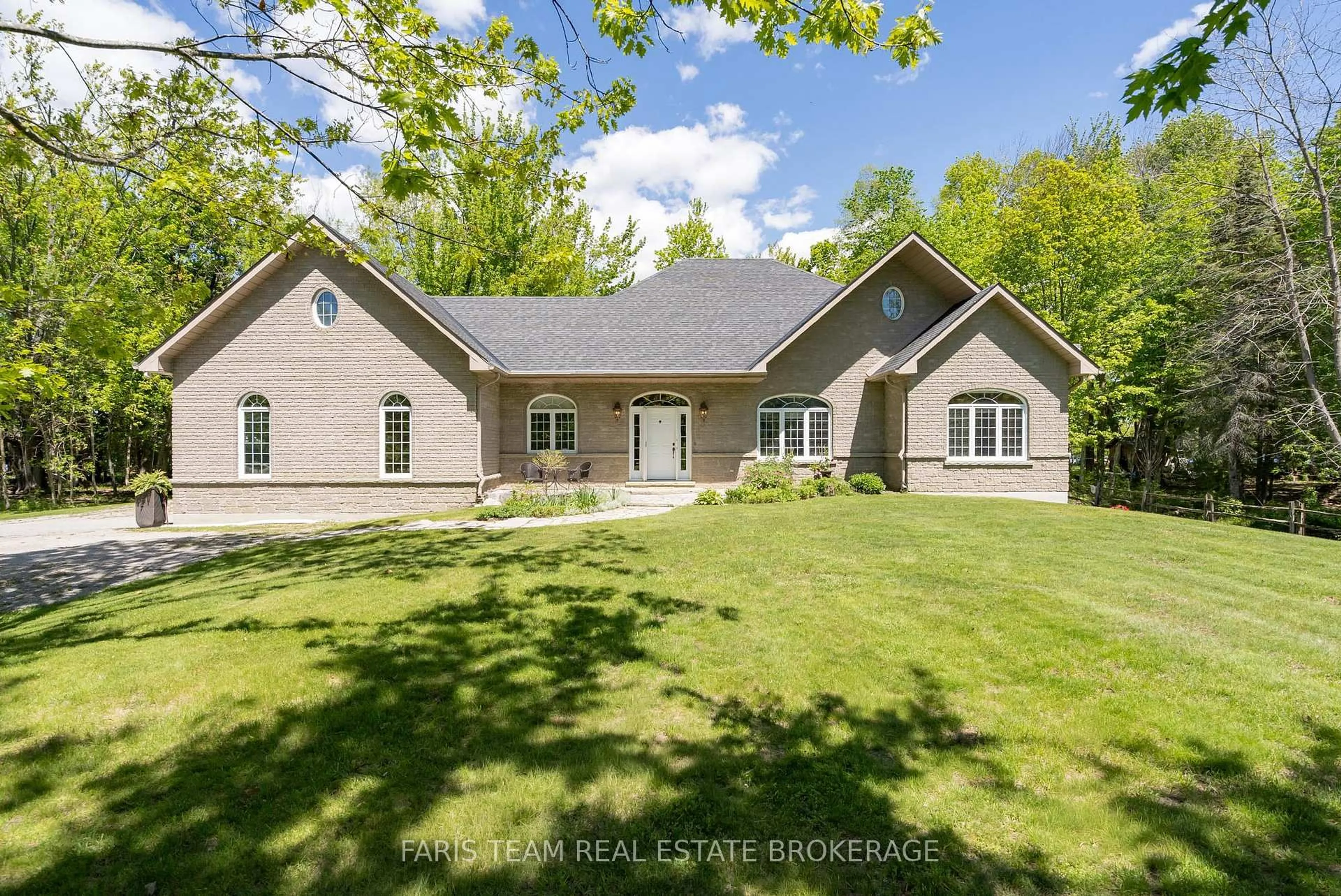 A pic from outside/outdoor area/front of a property/back of a property/a pic from drone, unknown for 84 Thompson Lane, Kawartha Lakes Ontario L0K 1W0