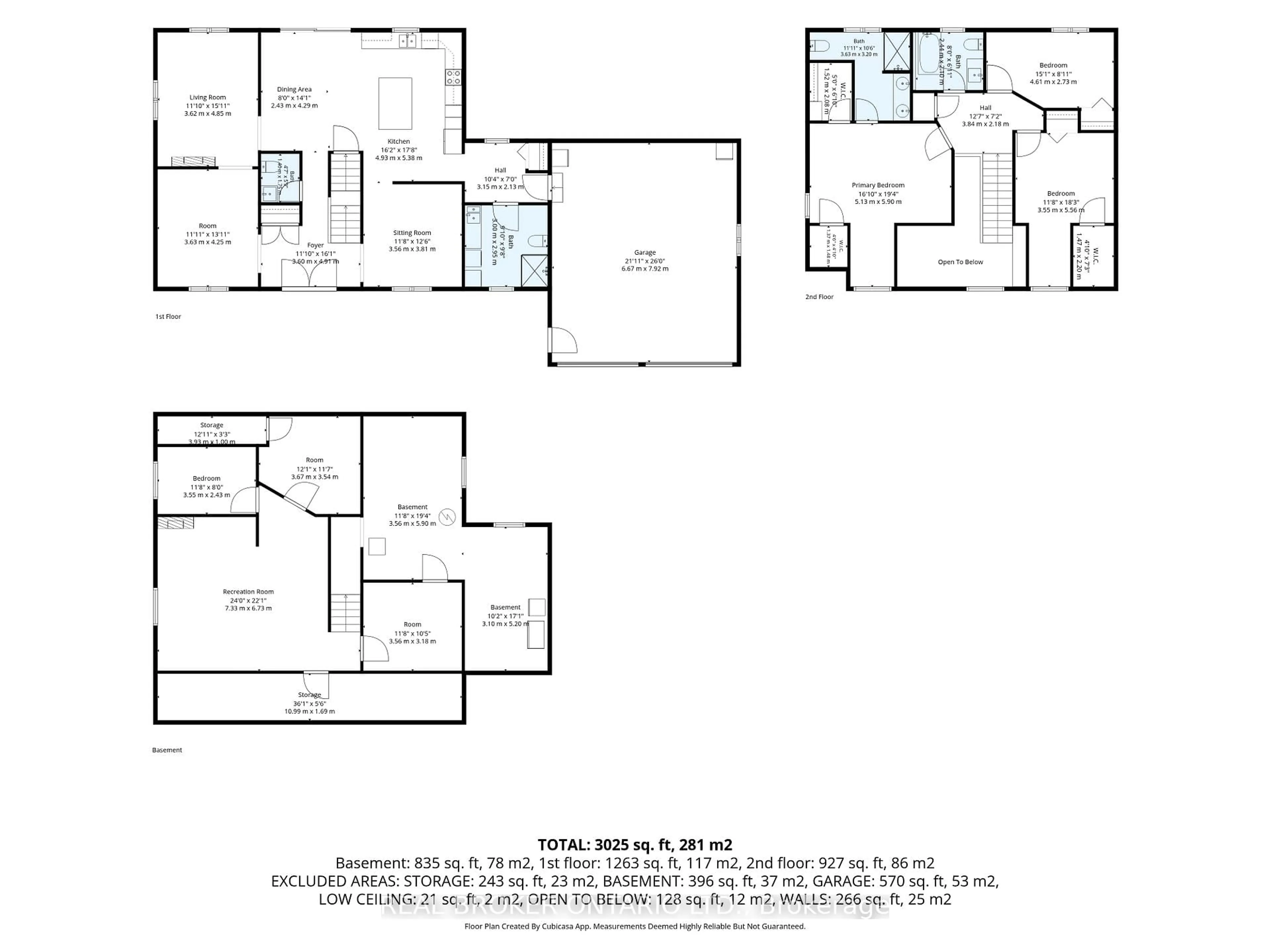Floor plan for 1135 2nd Concession Rd ENR Rd, Norfolk Ontario N0E 1G0