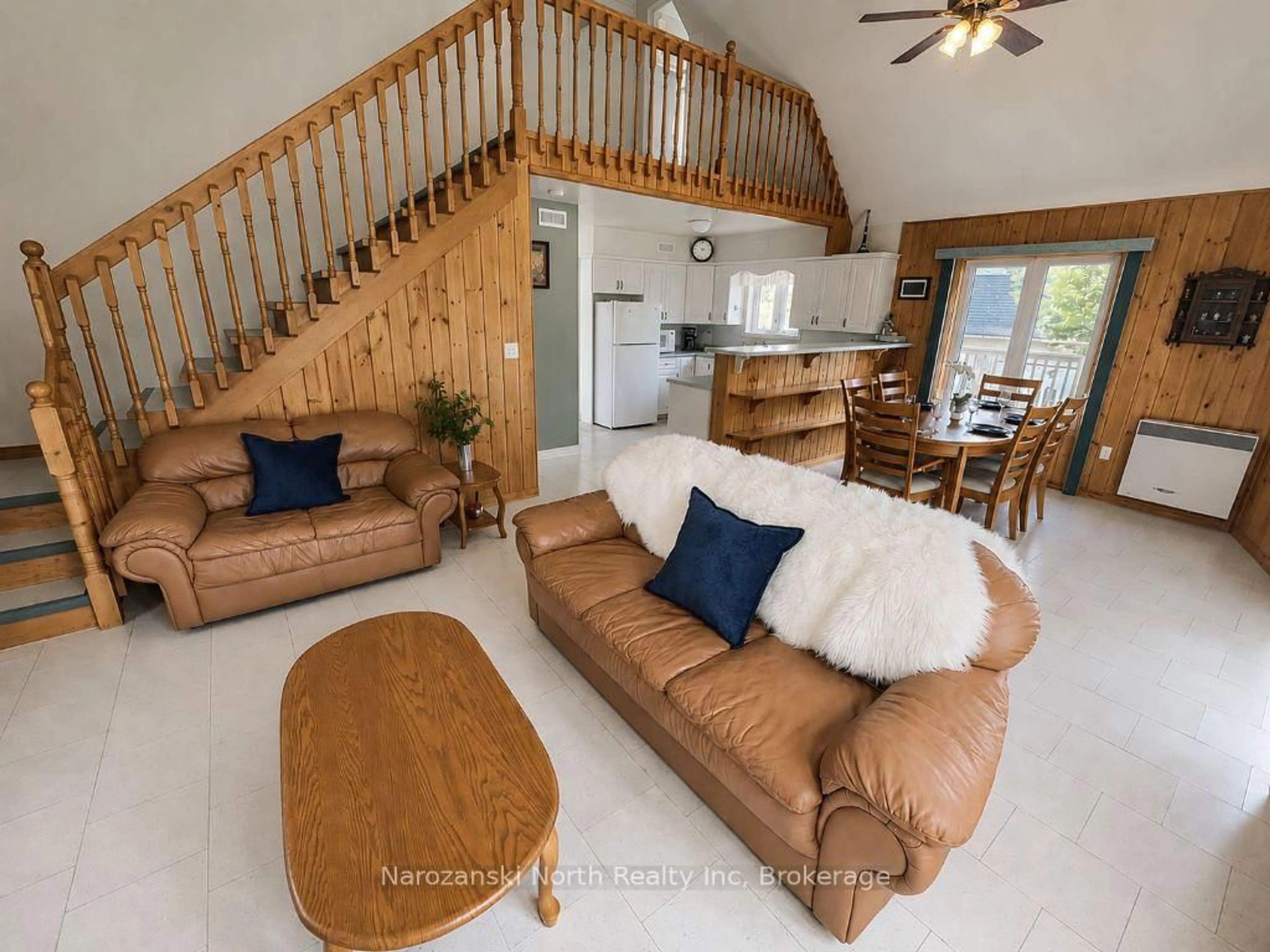 Living room with furniture, unknown for 6051 Hwy 64, French River Ontario P0M 2N0