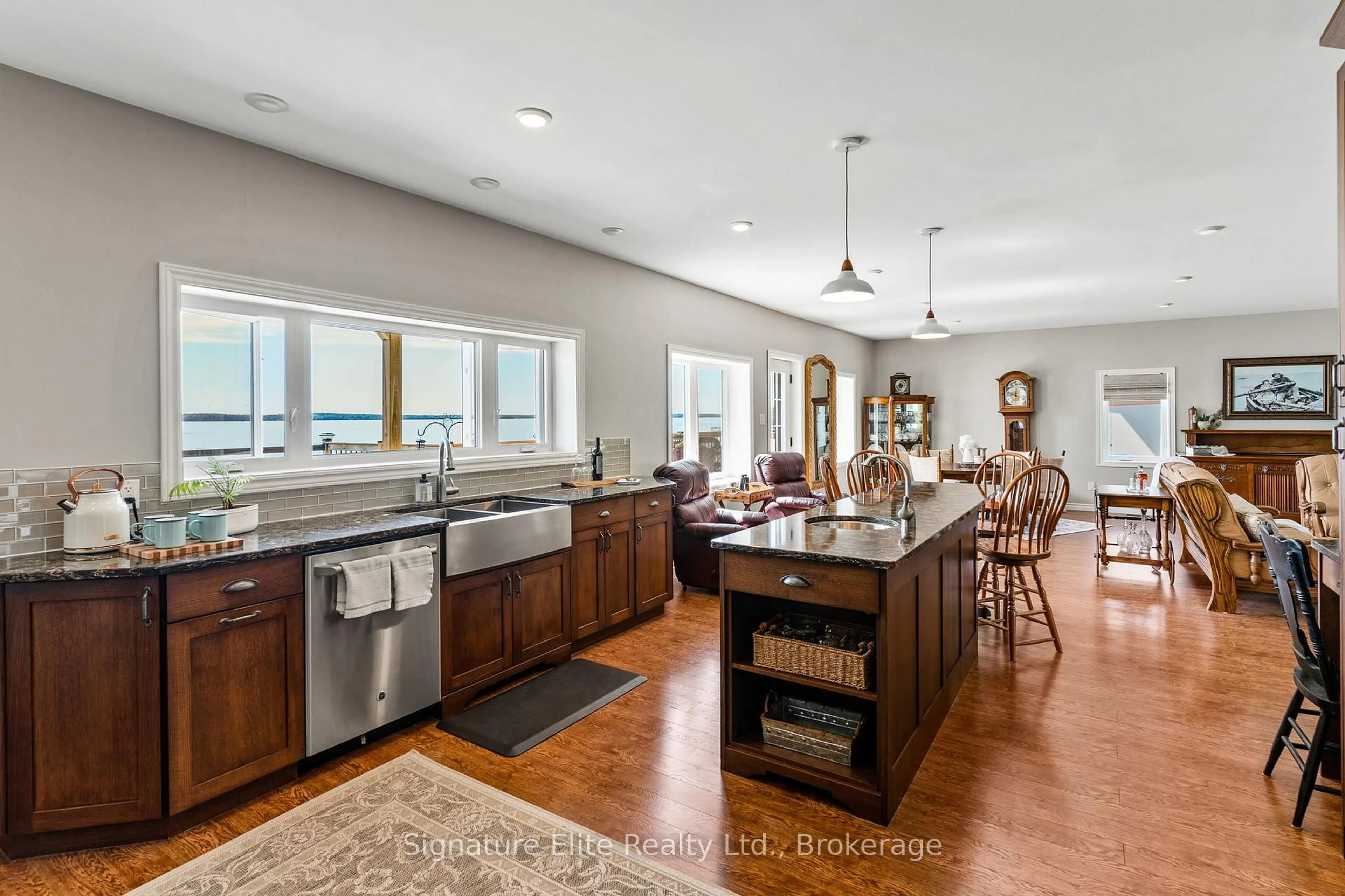Open concept kitchen, ceramic/tile floor for 9 Fieldview Dr, Kawartha Lakes Ontario K0M 2B0
