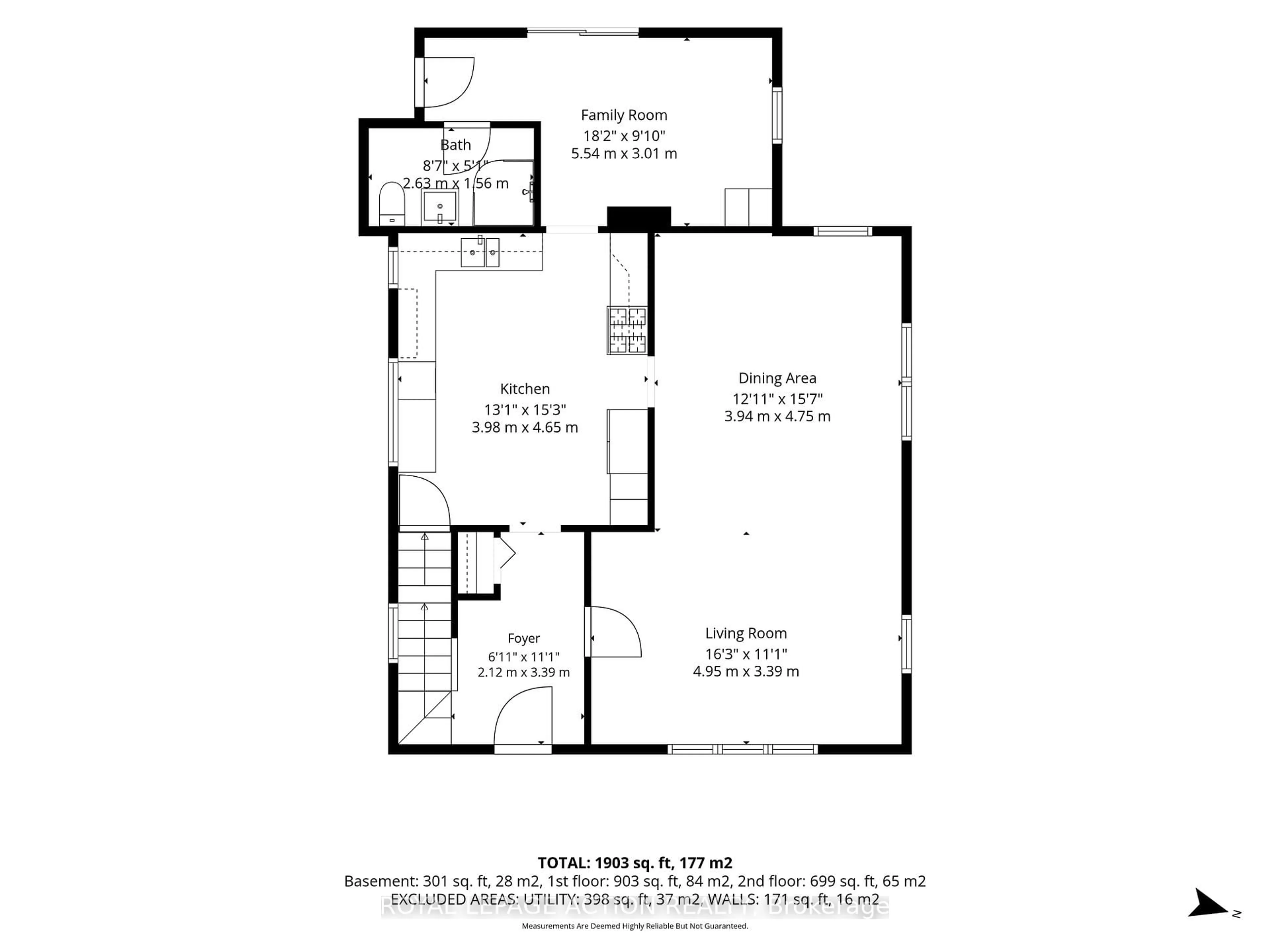 Floor plan for 1 Alexander St, Brant Ontario N0E 1A0