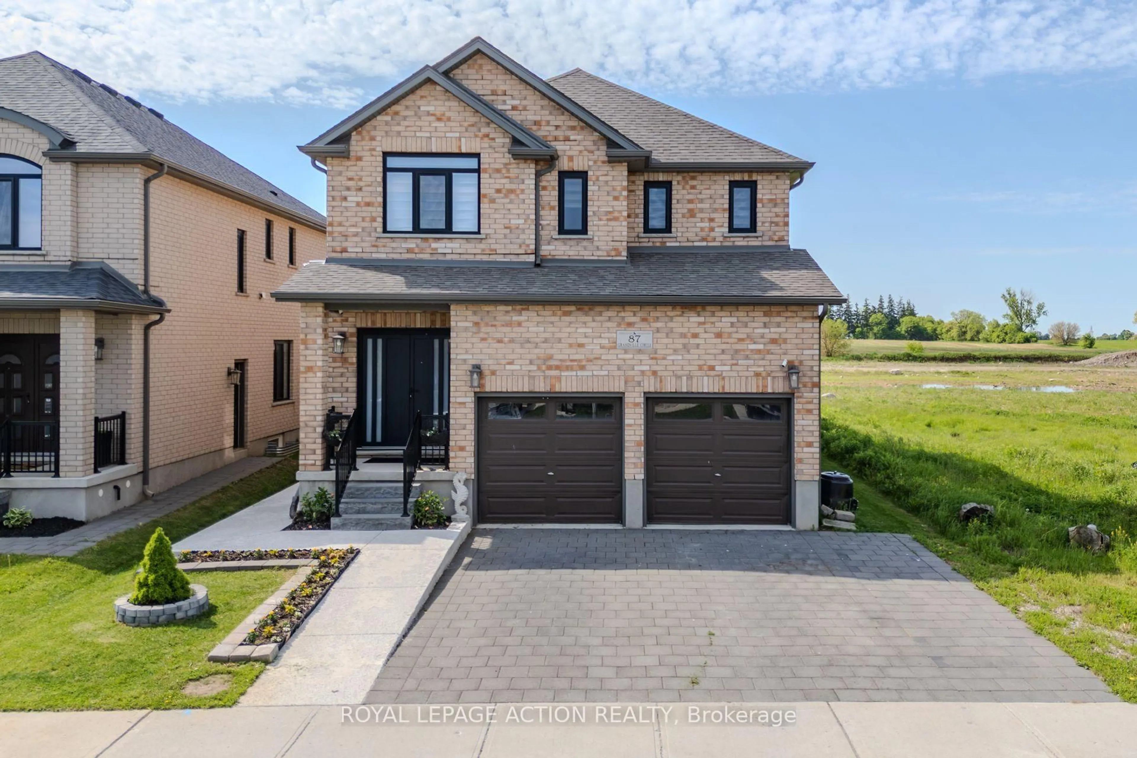 Home with brick exterior material, street for 87 Grandville Circ, Brant Ontario N3L 0J5
