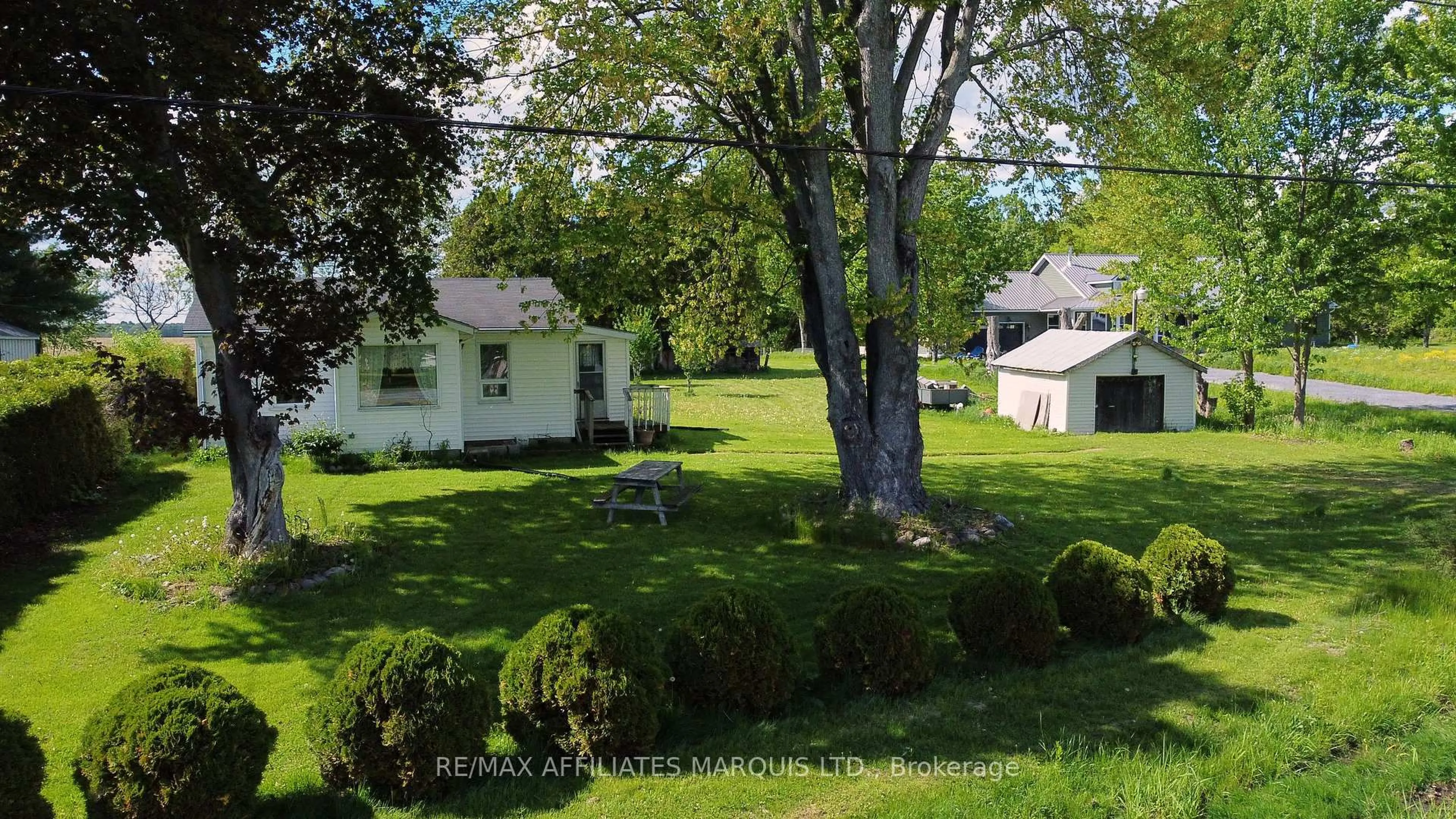 A pic from outside/outdoor area/front of a property/back of a property/a pic from drone, street for 11481 Lakeshore Dr, South Dundas Ontario K0E 1K0