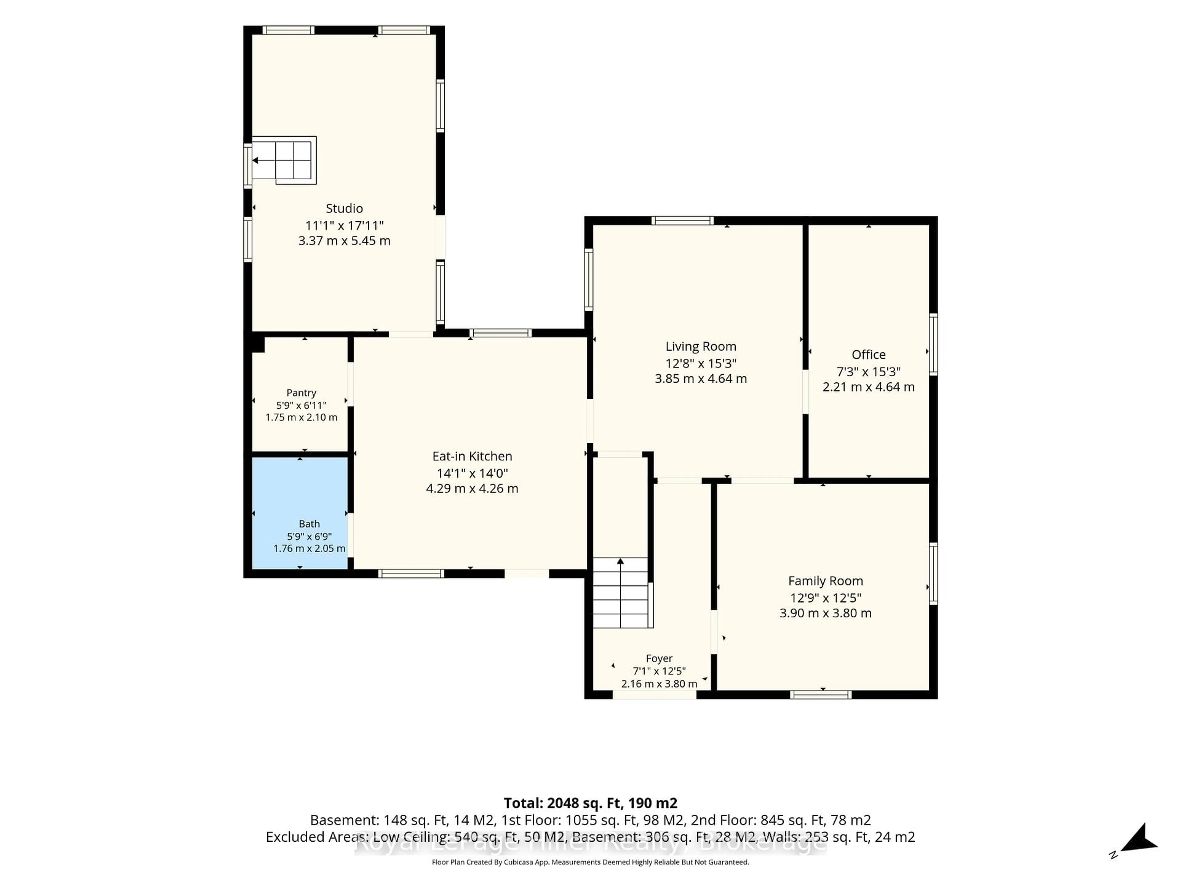 Floor plan for 51 Argyle St, Stratford Ontario N5A 2H4