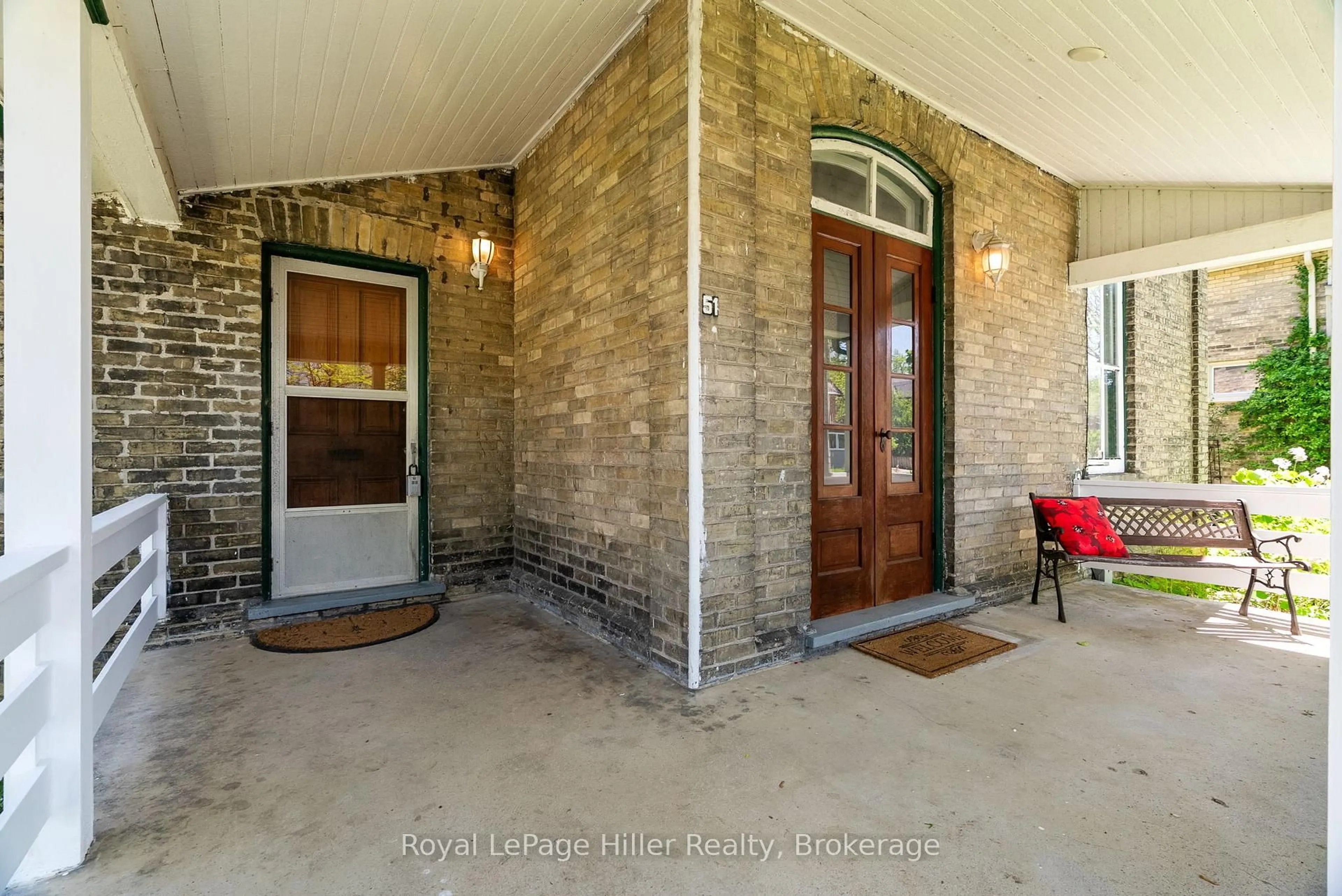 Indoor entryway for 51 Argyle St, Stratford Ontario N5A 2H4