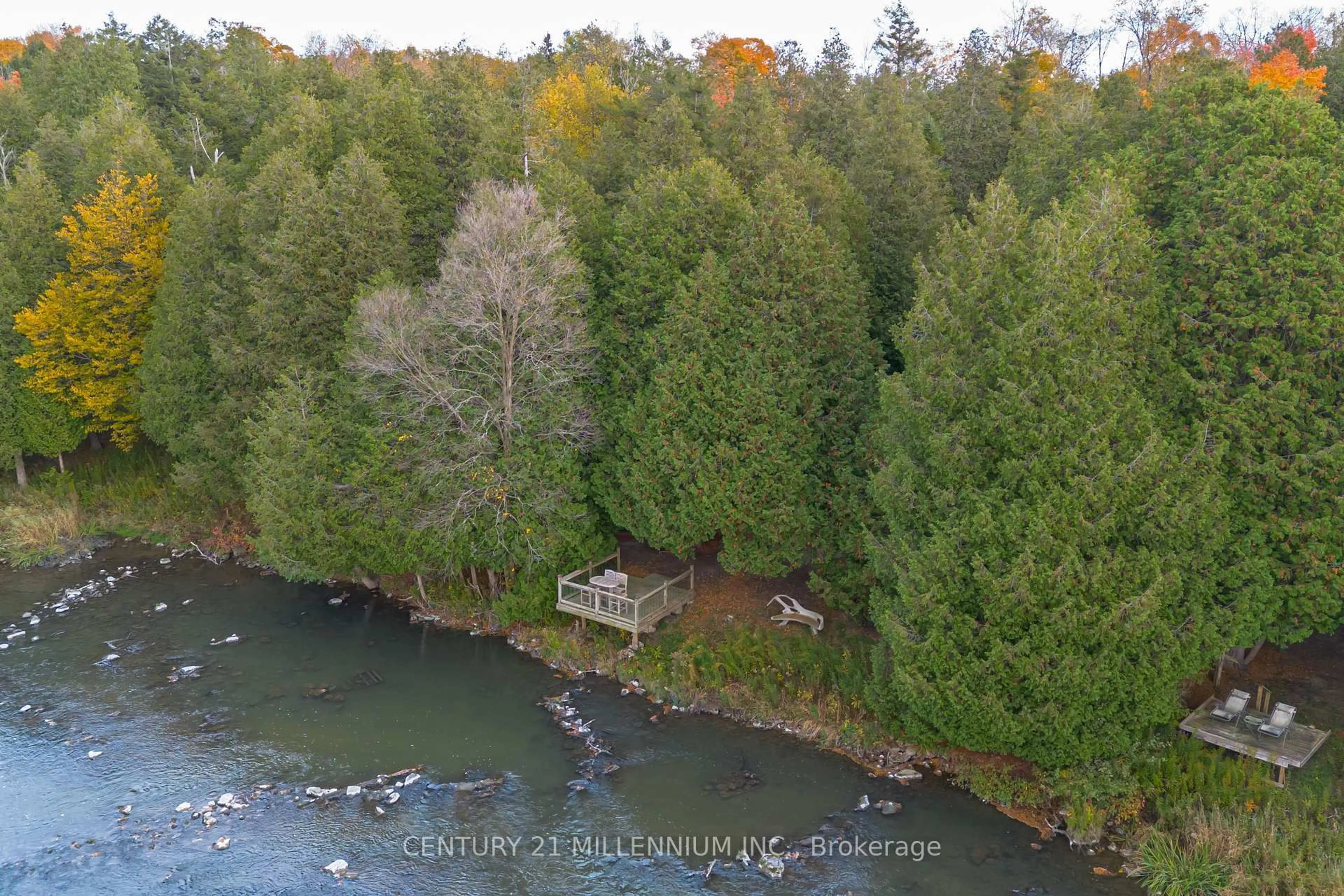 A pic from outside/outdoor area/front of a property/back of a property/a pic from drone, water/lake/river/ocean view for 6389 Second Line, Centre Wellington Ontario N1M 2W5