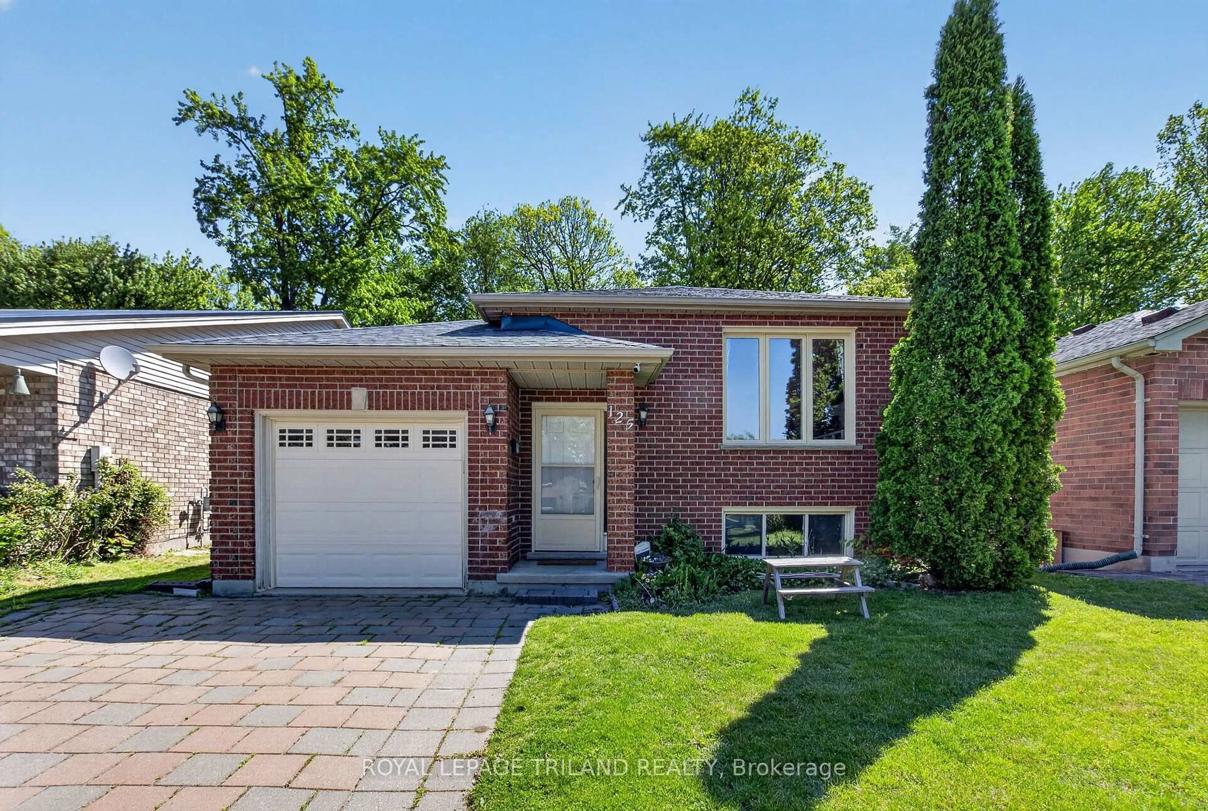Home with brick exterior material, street for 125 Bournemouth Dr, London East Ontario N5V 4T1