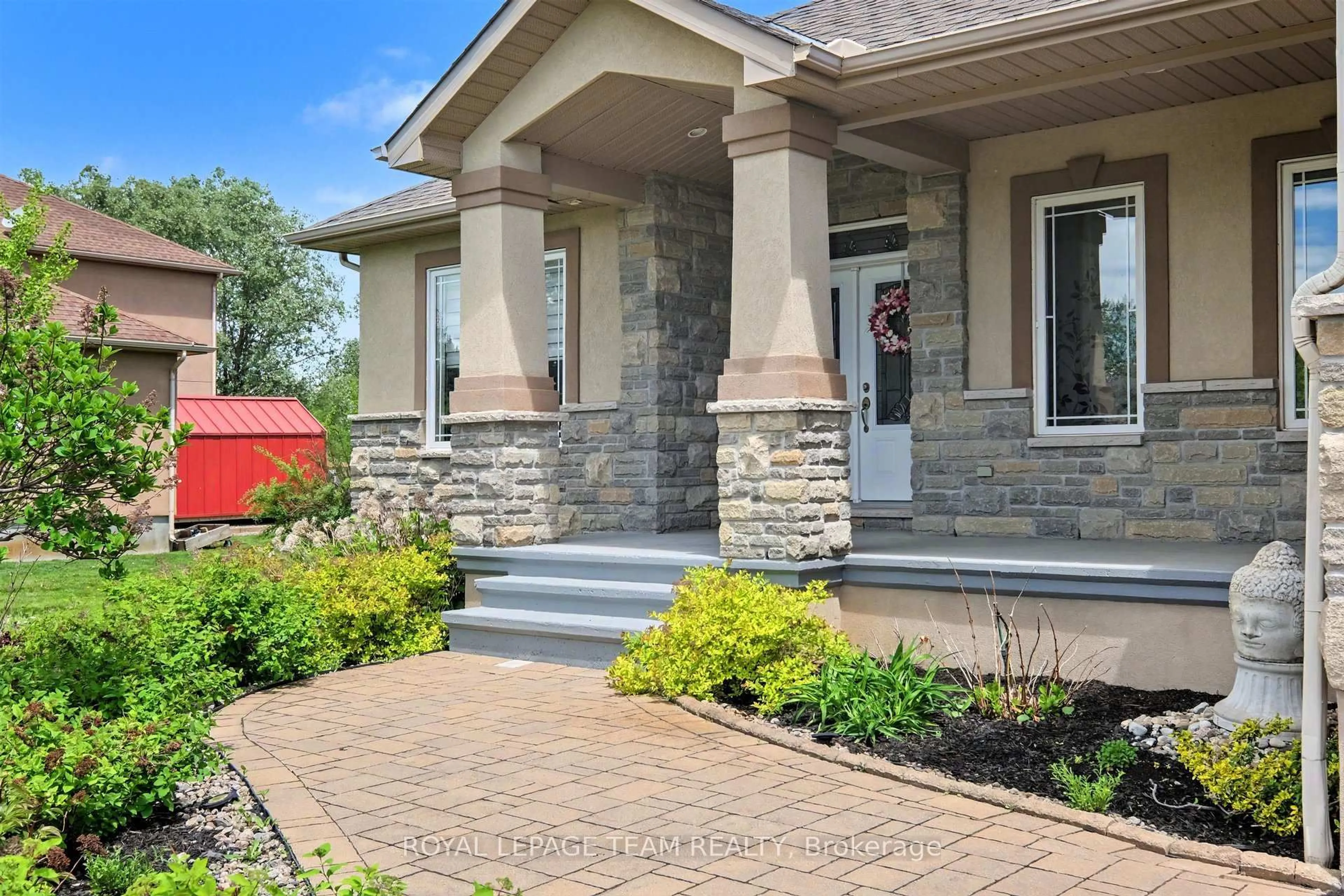 Home with brick exterior material, street for 6868 Sparkling Lake Way, Greely Ontario K4P 1R7