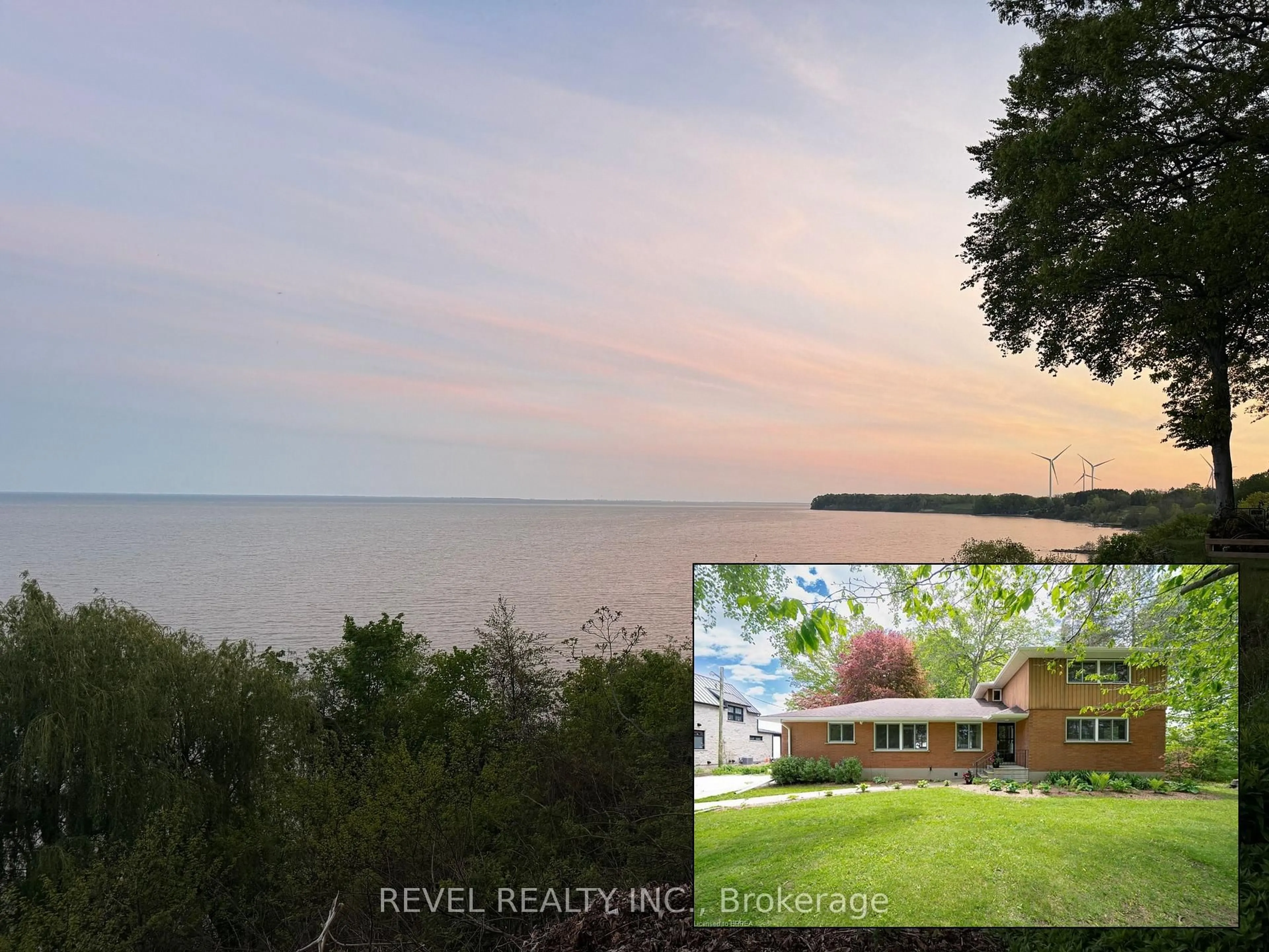 A pic from outside/outdoor area/front of a property/back of a property/a pic from drone, water/lake/river/ocean view for 709 Nelson St, Norfolk Ontario N0A 1N2