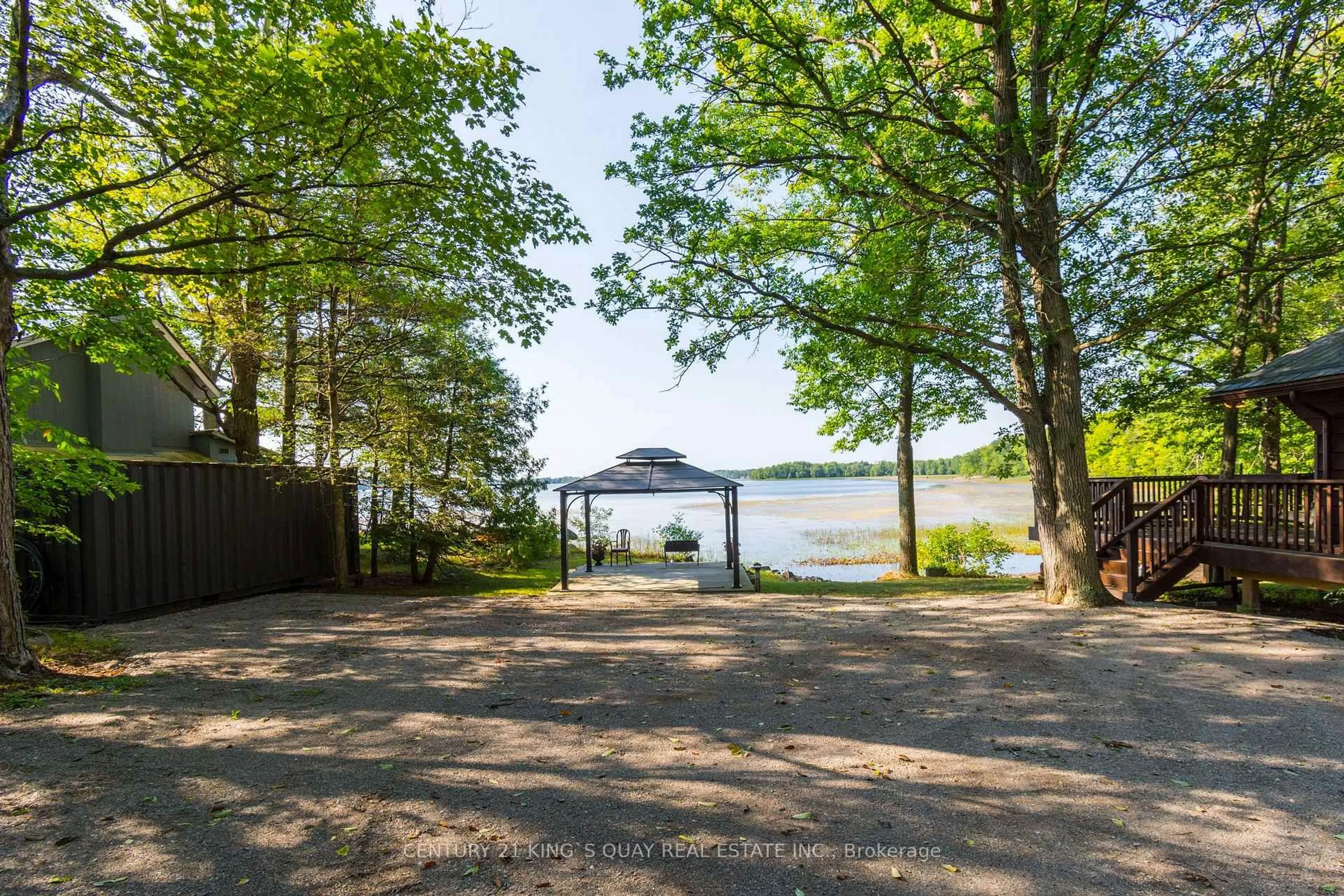 Patio, water/lake/river/ocean view for 214 Lakeview Lane, Tweed Ontario K0K 3J0