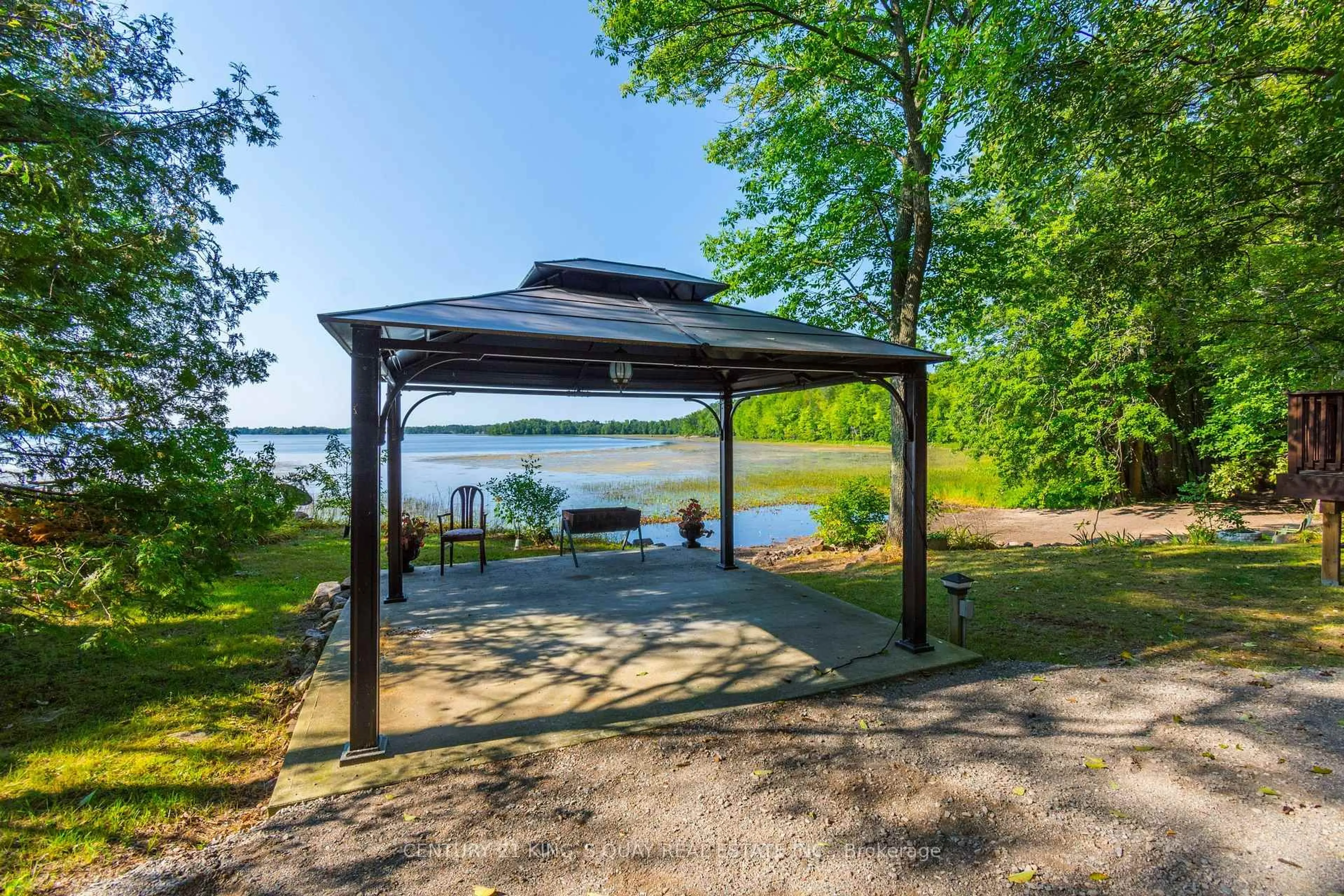 Patio, water/lake/river/ocean view for 214 Lakeview Lane, Tweed Ontario K0K 3J0