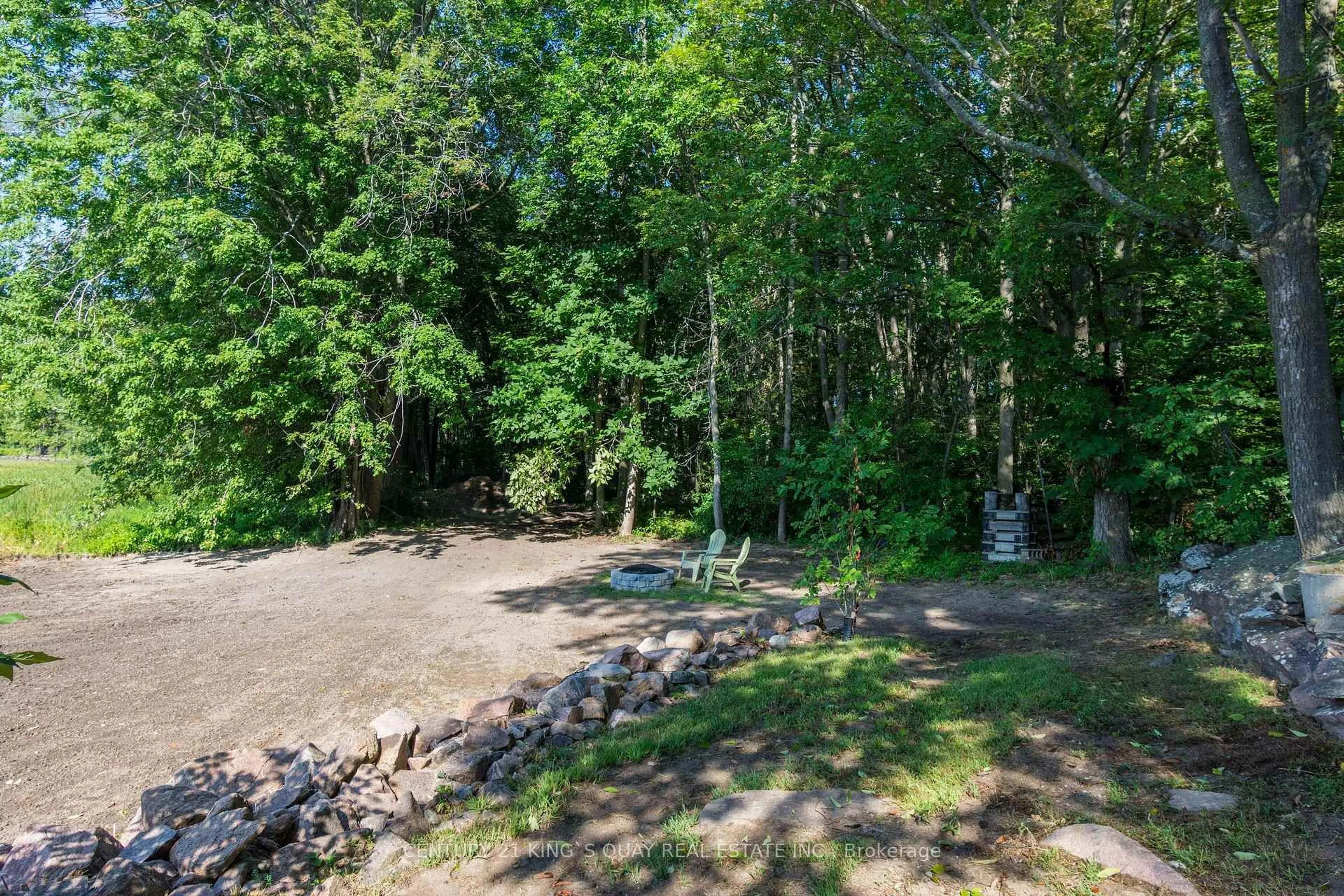 A pic from outside/outdoor area/front of a property/back of a property/a pic from drone, forest/trees view for 214 Lakeview Lane, Tweed Ontario K0K 3J0