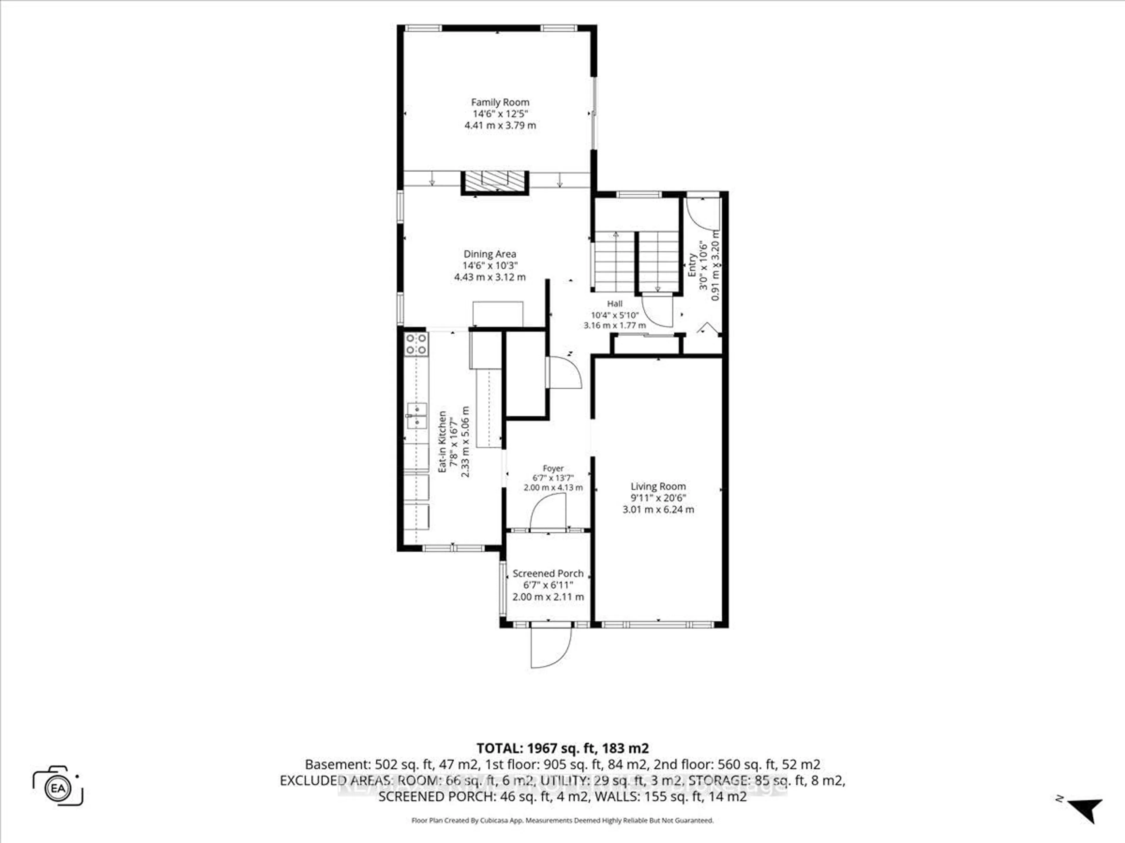 Floor plan for 1121 St Emmanuel Terr, Ottawa Ontario K1C 2J6