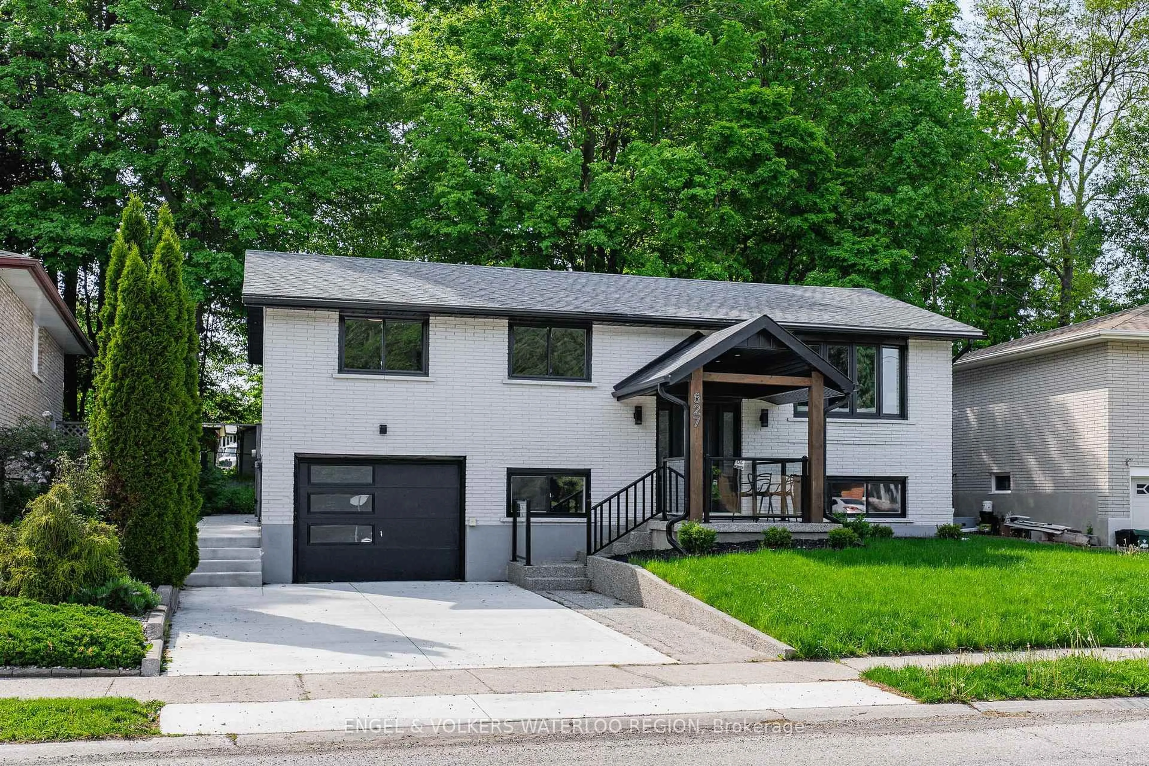 Home with brick exterior material, street for 627 Glen Forrest Blvd, Waterloo Ontario N2L 4K1