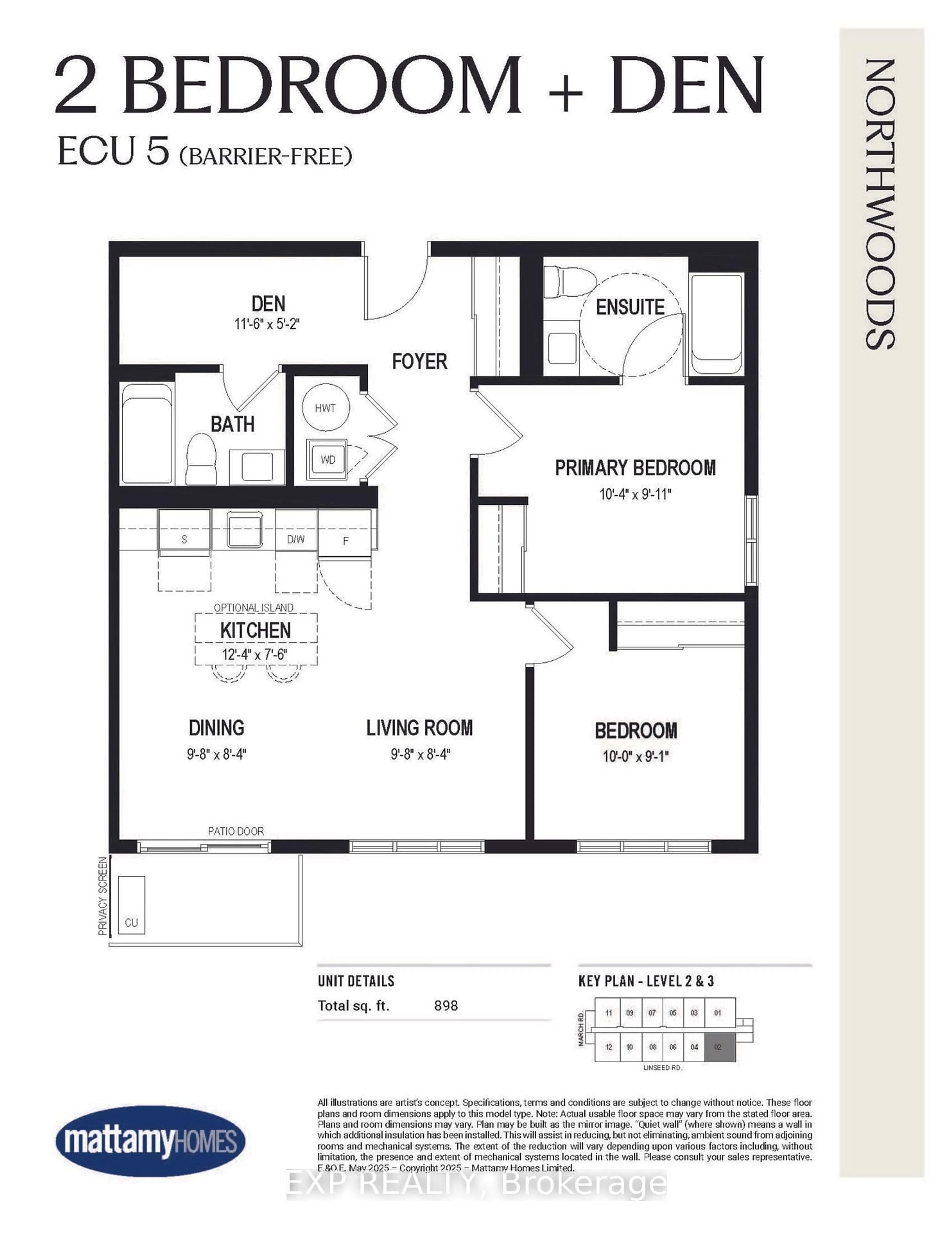 Floor plan for 6202 Linseed Rd, Kanata Ontario K2K 1K7