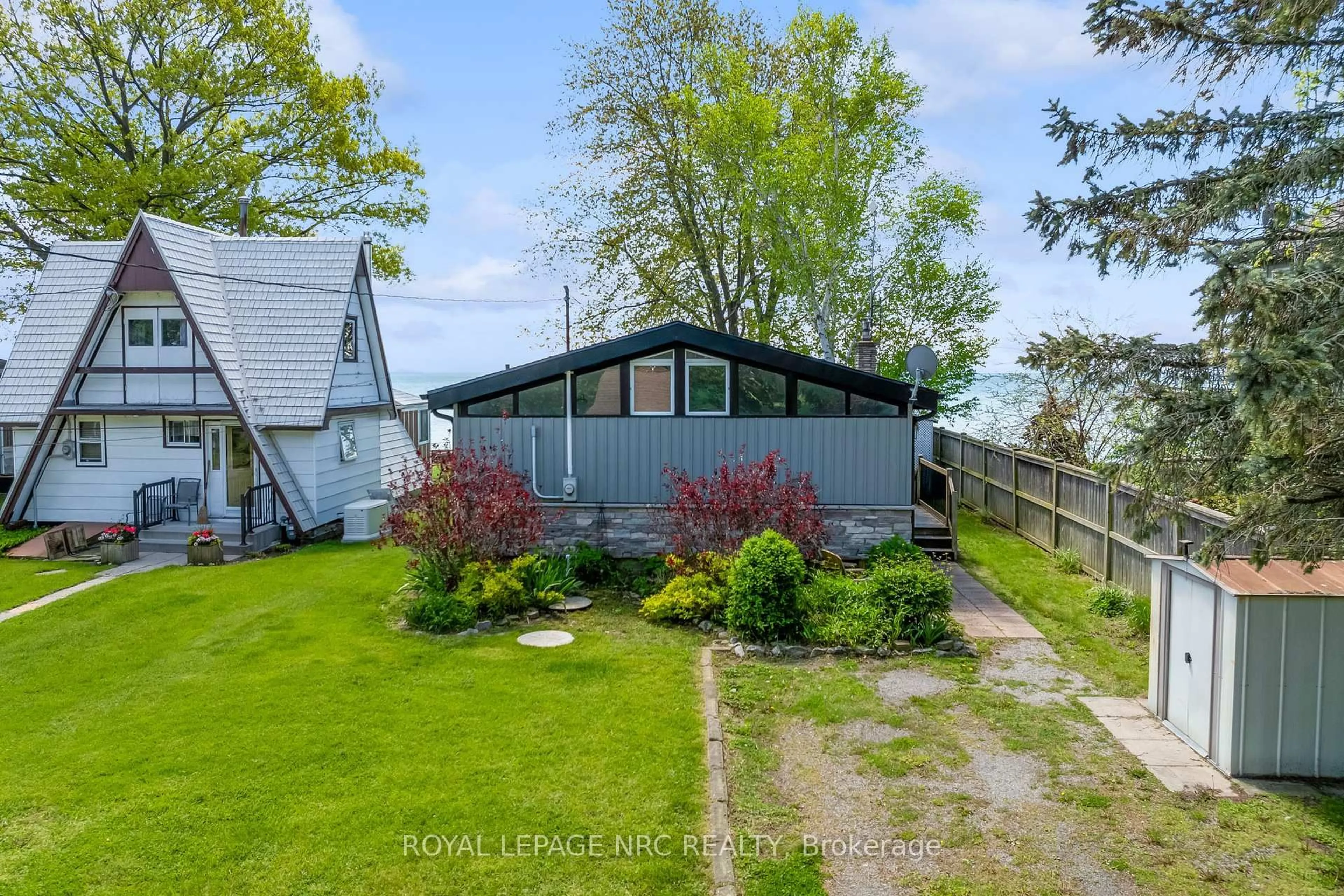 A pic from outside/outdoor area/front of a property/back of a property/a pic from drone, water/lake/river/ocean view for 12083 Augustine Rd, Wainfleet Ontario L0S 1V0