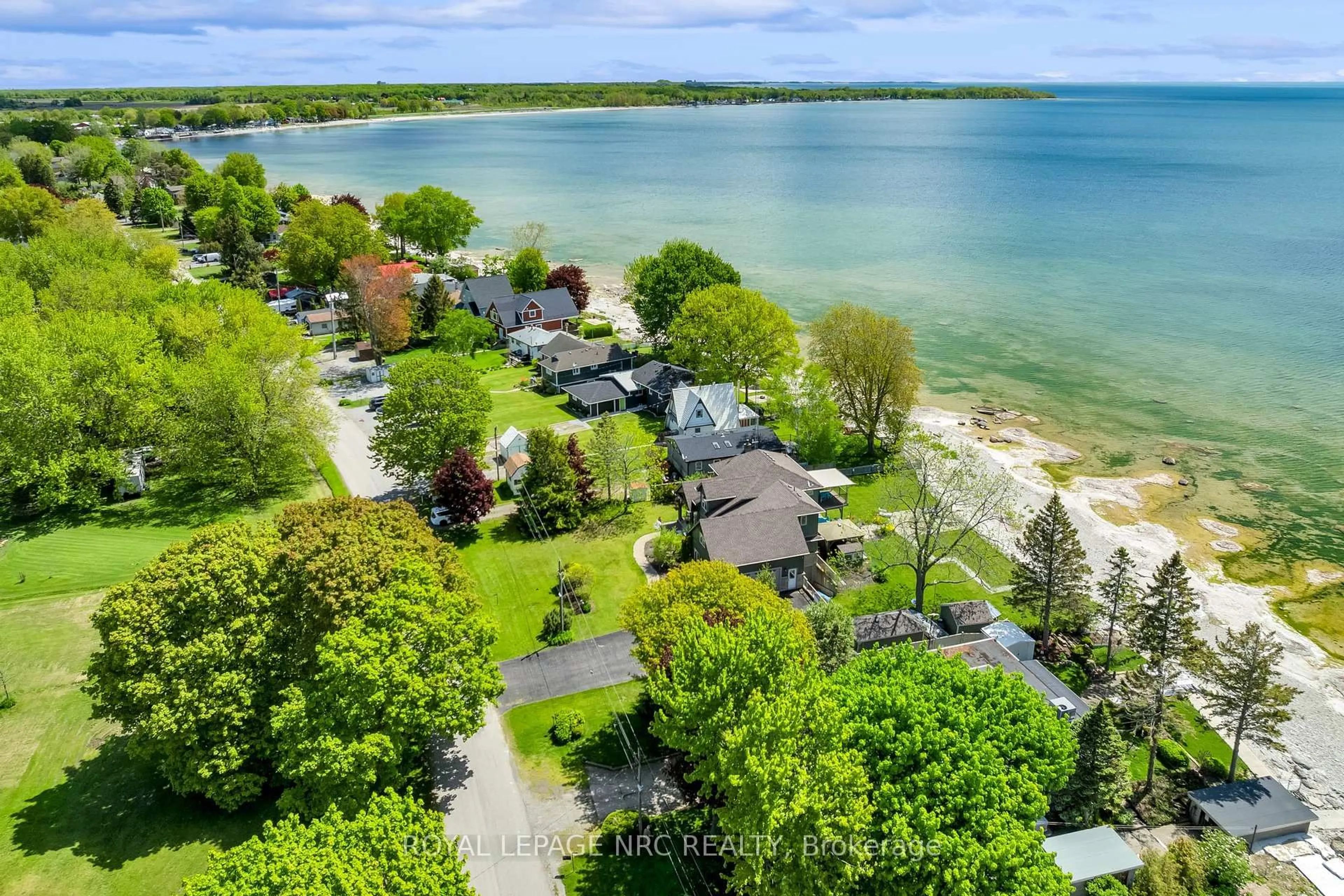 A pic from outside/outdoor area/front of a property/back of a property/a pic from drone, water/lake/river/ocean view for 12083 Augustine Rd, Wainfleet Ontario L0S 1V0
