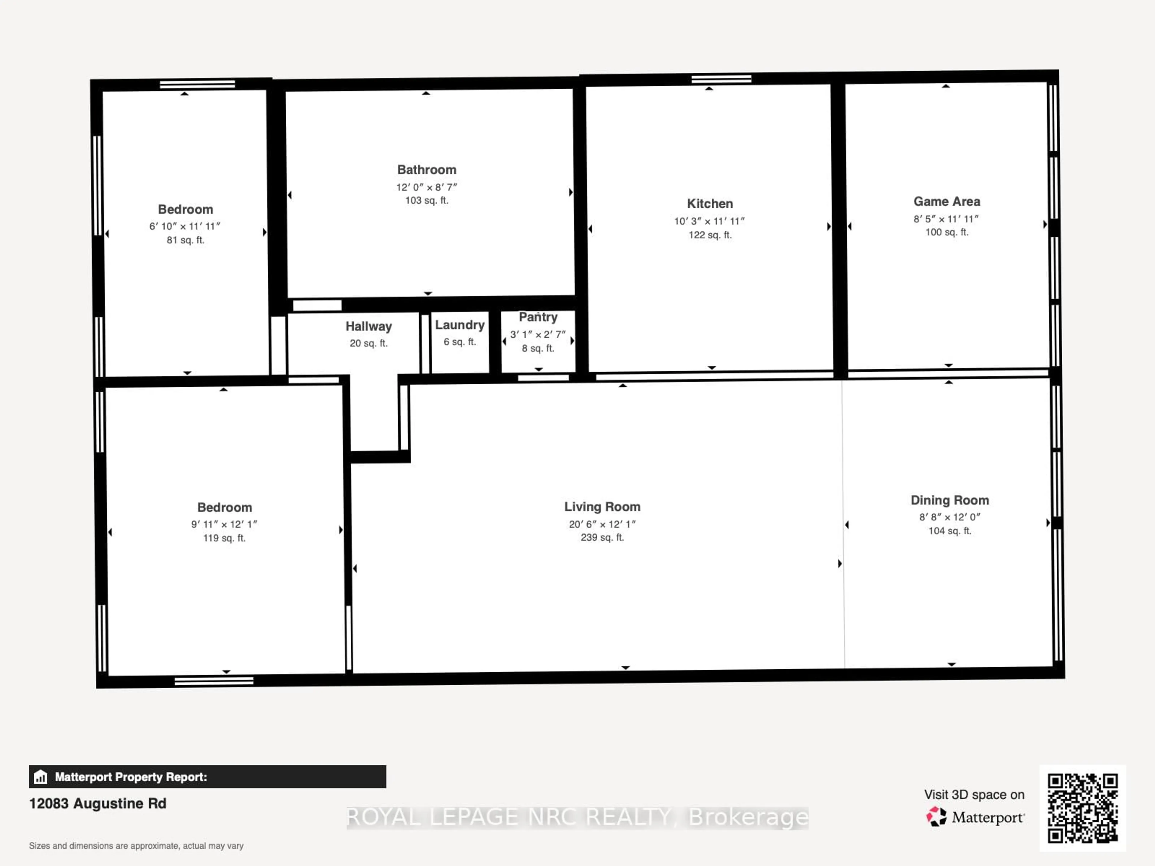 Floor plan for 12083 Augustine Rd, Wainfleet Ontario L0S 1V0