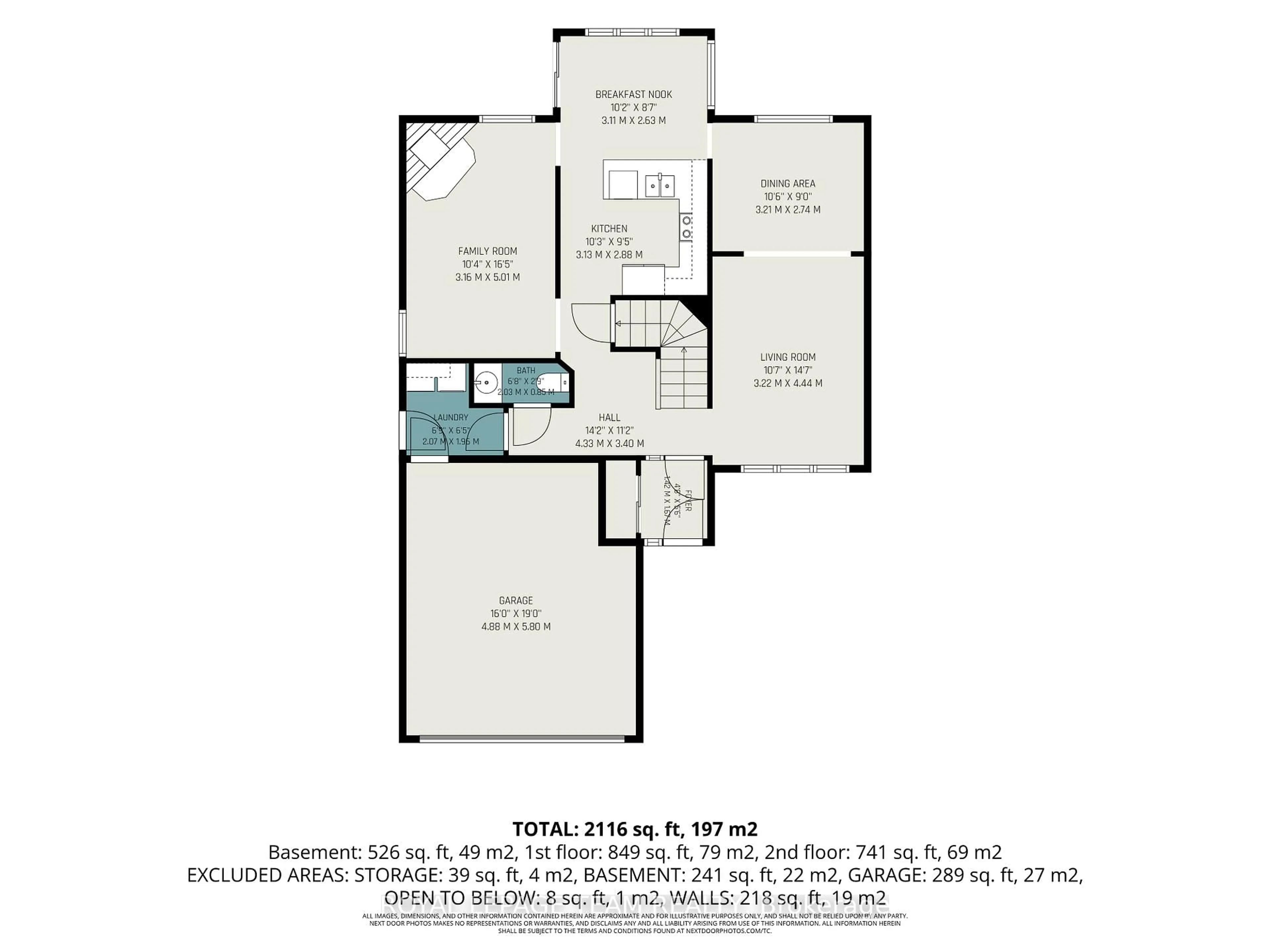Floor plan for 6114 Silverbirch St, Ottawa Ontario K1W 1C5