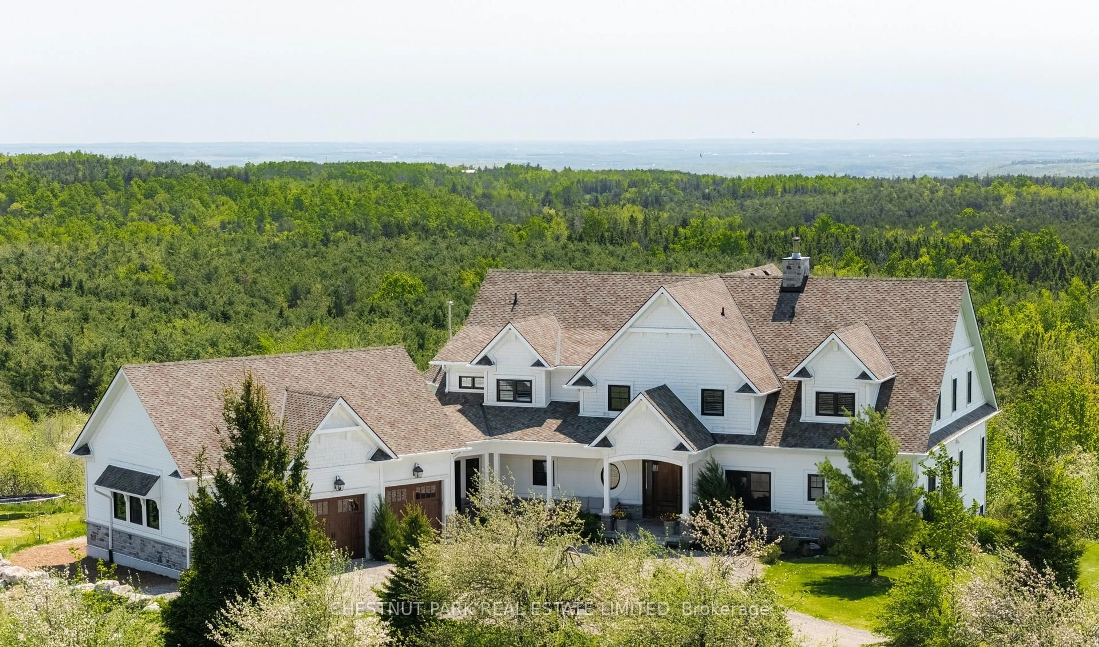 A pic from outside/outdoor area/front of a property/back of a property/a pic from drone, water/lake/river/ocean view for 678457 Centre Rd, Mulmur Ontario L9V 0E7
