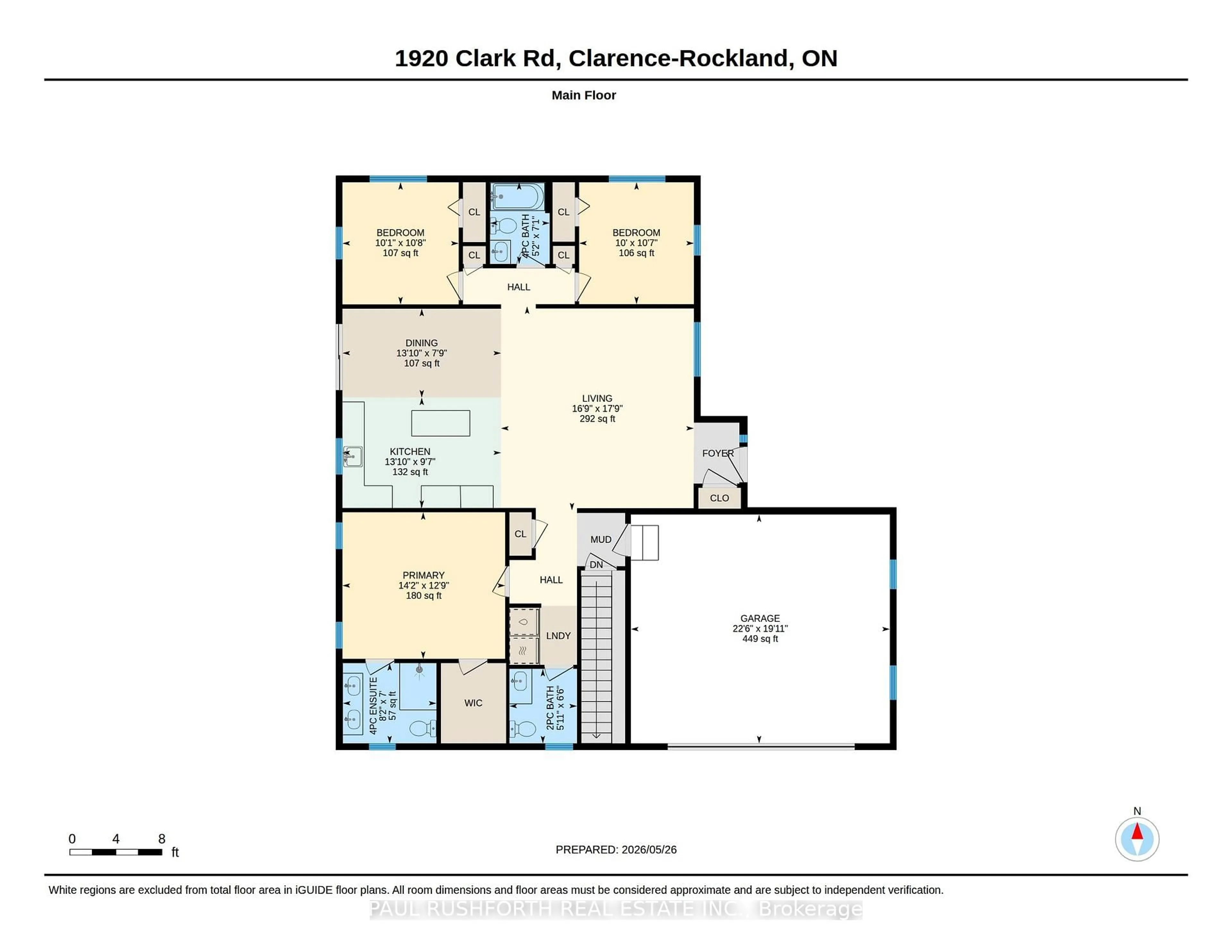 Floor plan for 1920 CLARK Rd, Clarence-Rockland Ontario K4K 1K7