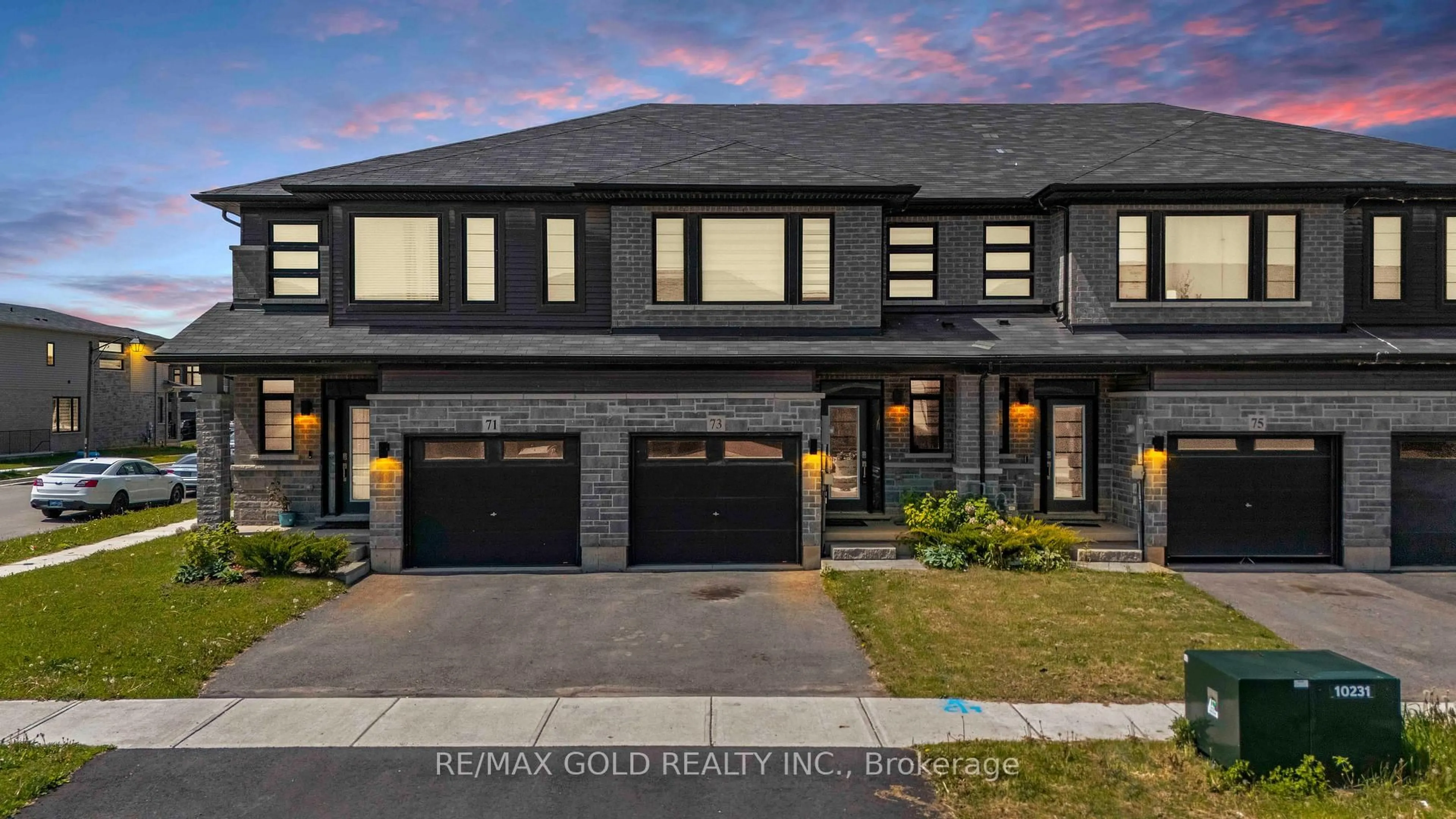 Home with brick exterior material, street for 73 June Callwood Way, Brantford Ontario N3T 0V2