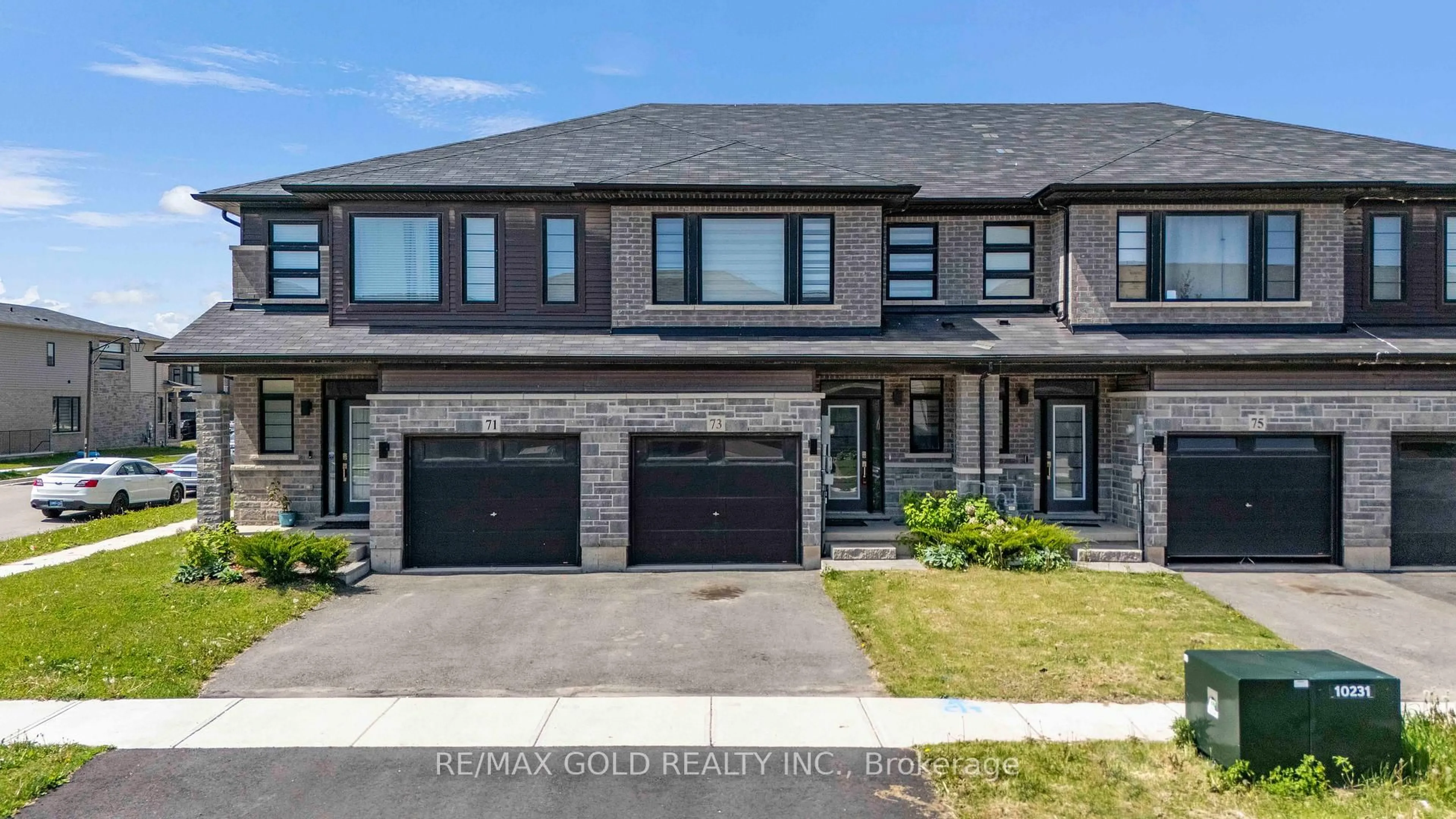 Home with brick exterior material, street for 73 June Callwood Way, Brantford Ontario N3T 0V2