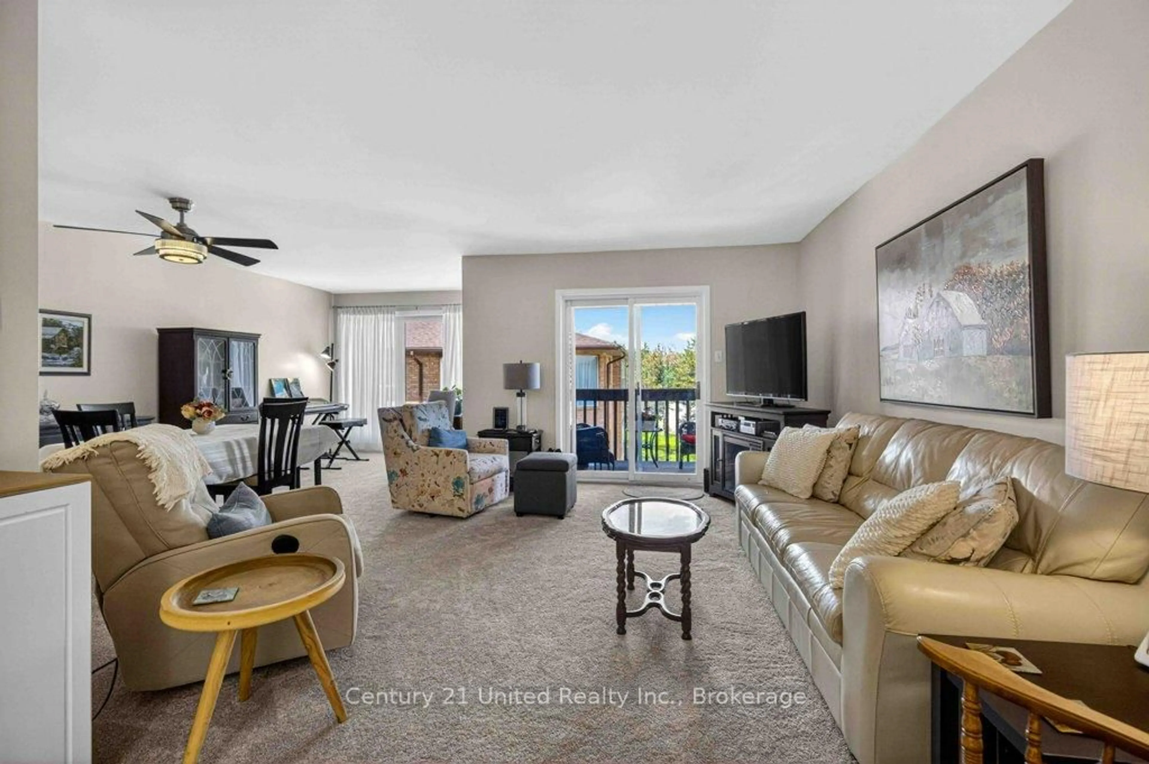 Living room with furniture, unknown for 2181 Walker Ave #303, Peterborough Ontario K9L 1T6