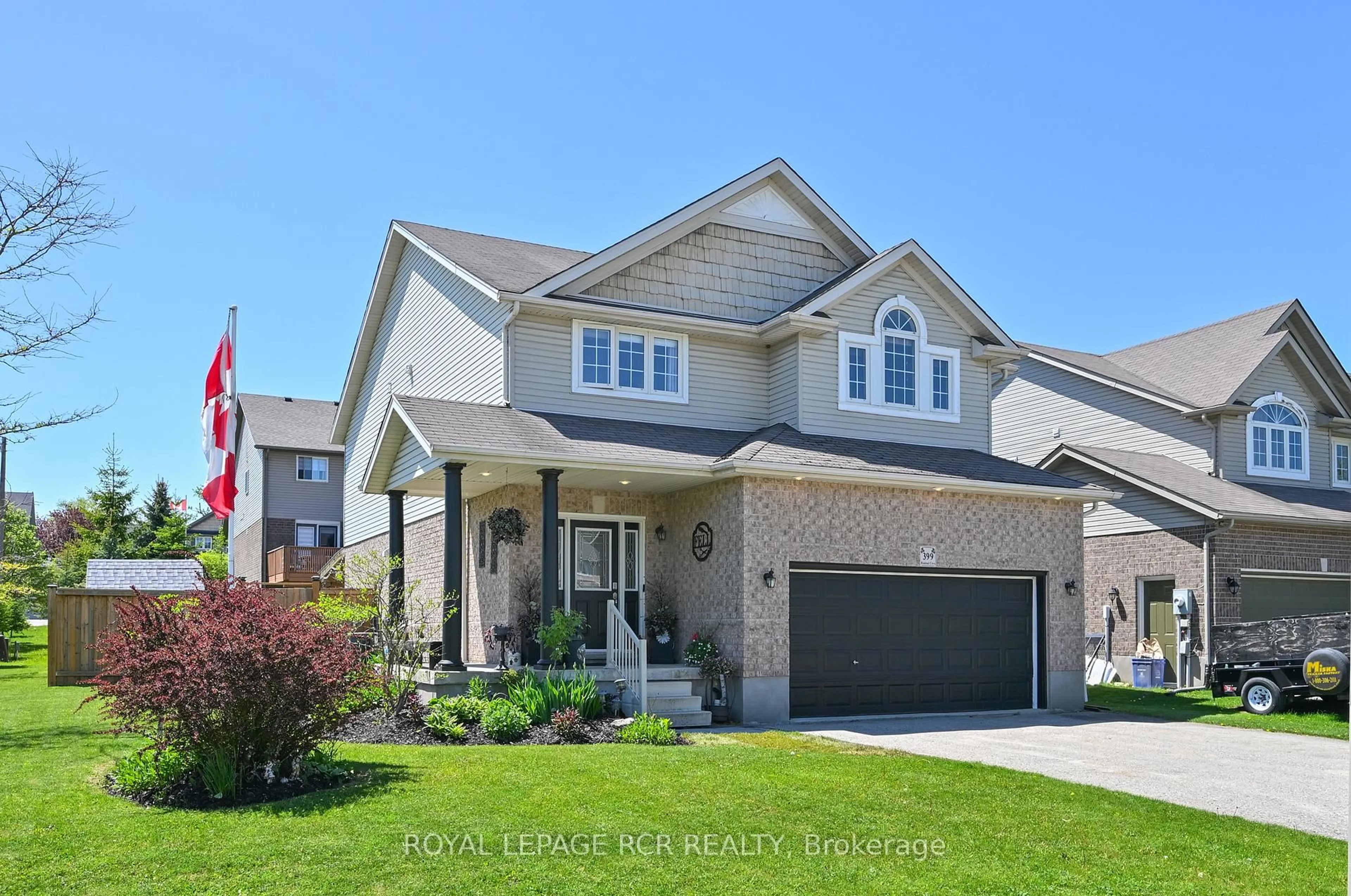 Home with brick exterior material, street for 399 Rintoul Cres, Shelburne Ontario L9V 3C5