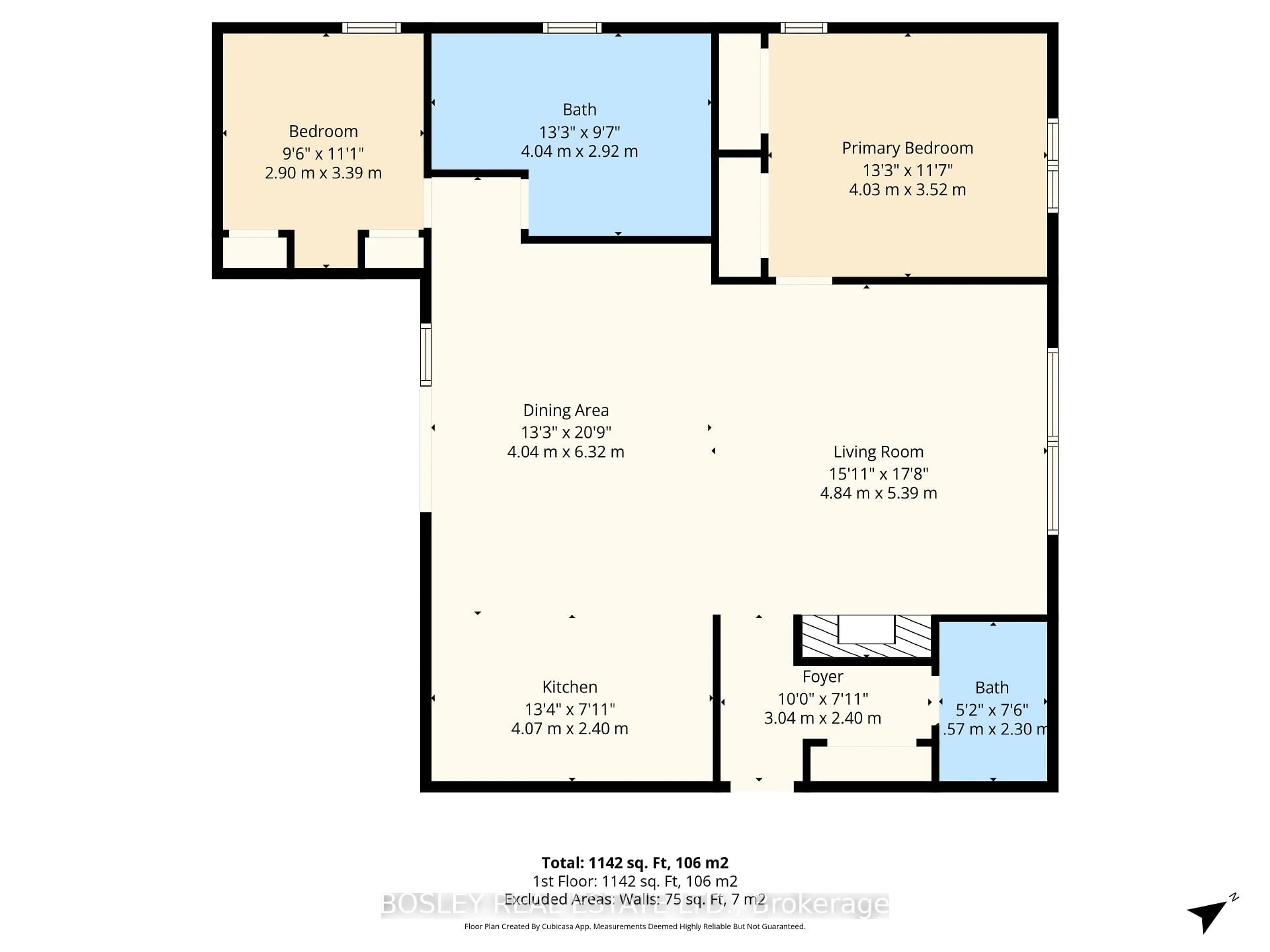 Floor plan for 223 Ontario St, Lambton Shores Ontario N0M 1T0