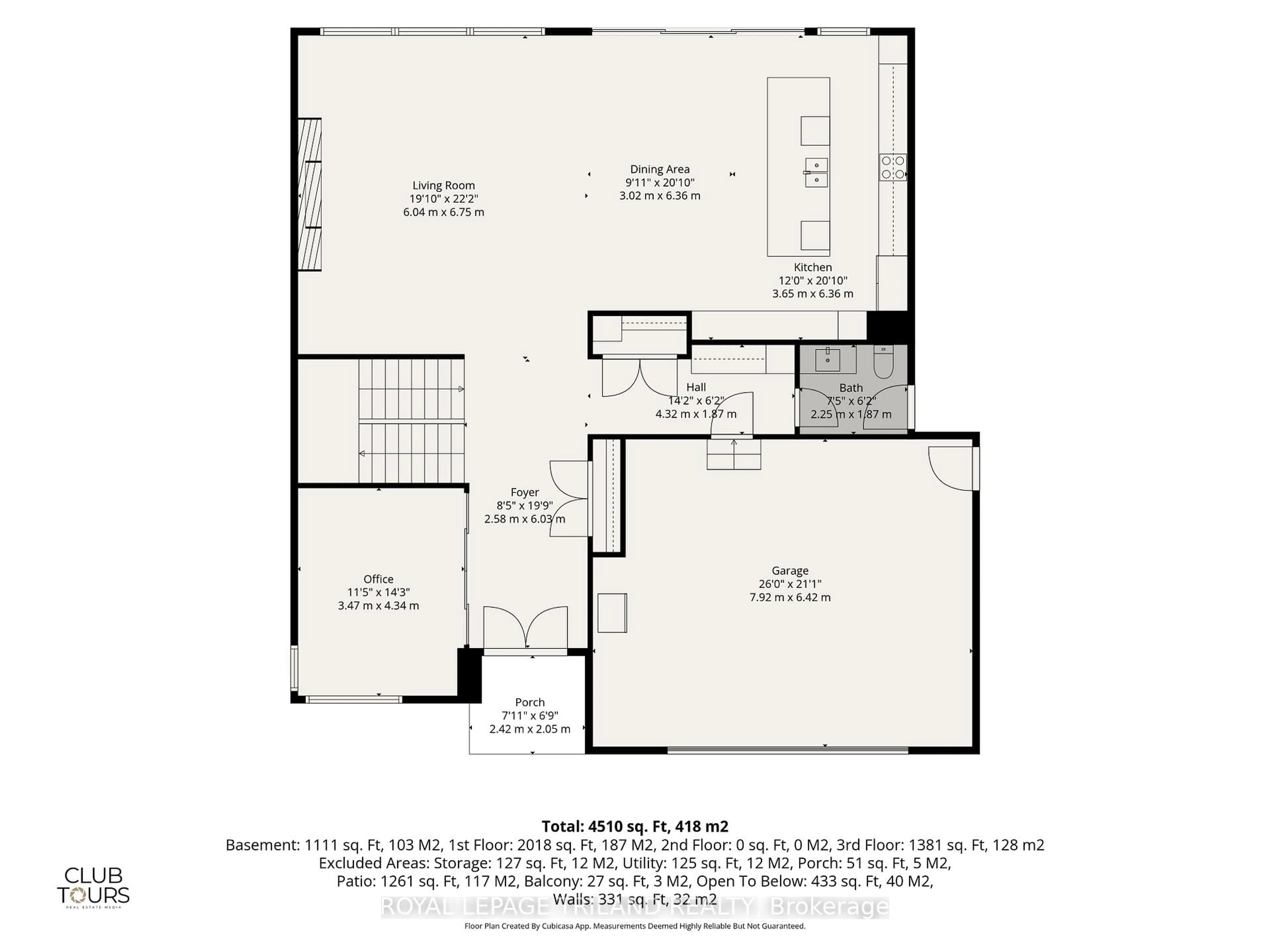 Floor plan for 1452 Byron Baseline Rd #6, London South Ontario N6K 2V6