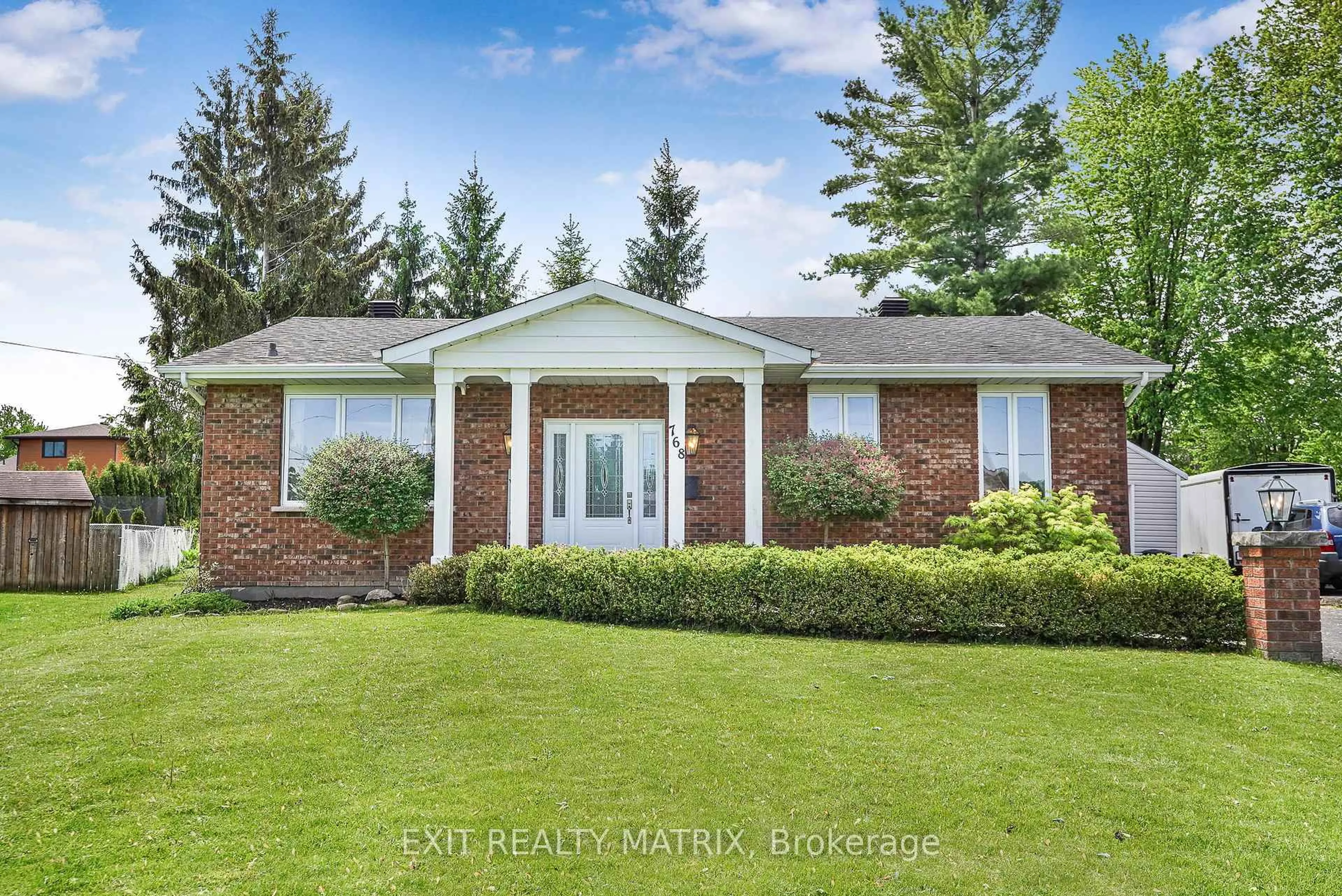 Home with brick exterior material, street for 768 Dewhurst Ave, Cornwall Ontario K6J 5H4