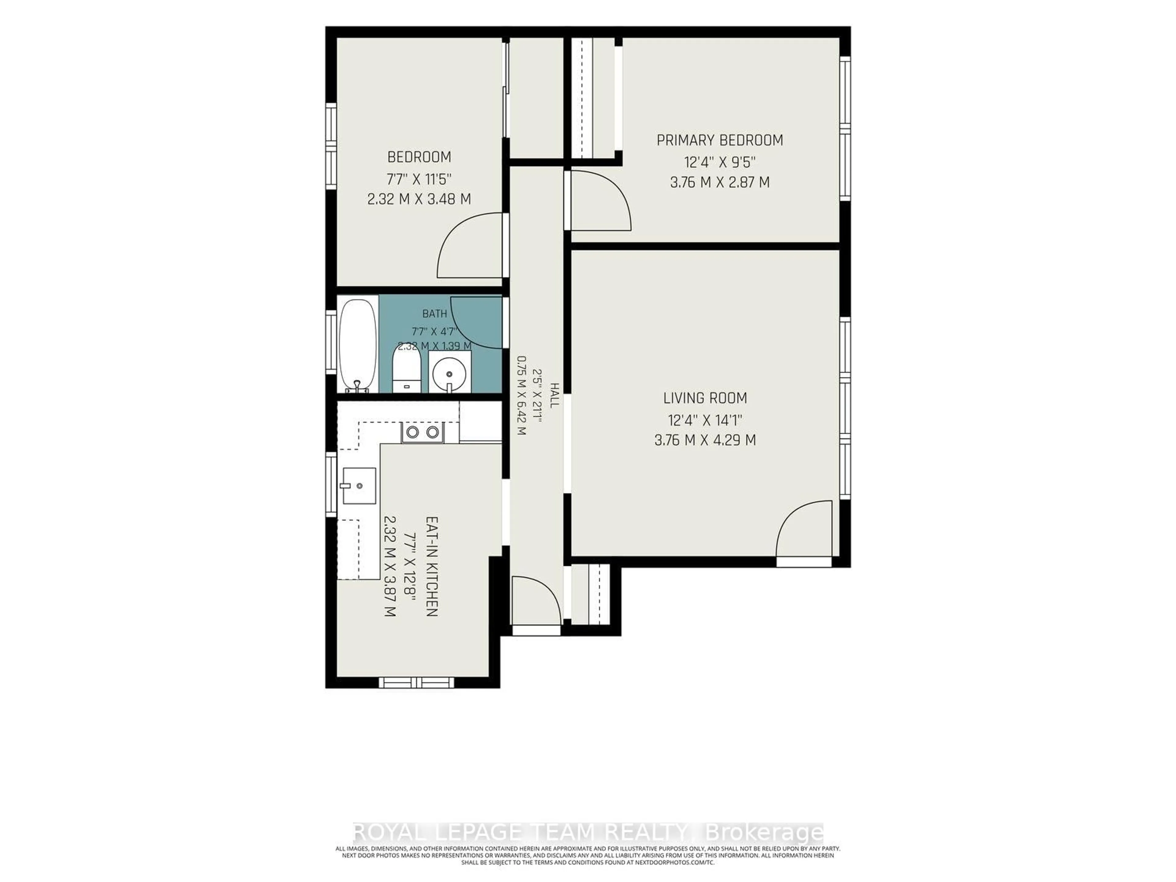 Floor plan for 707 Edison Ave, Ottawa Ontario K2A 1W2