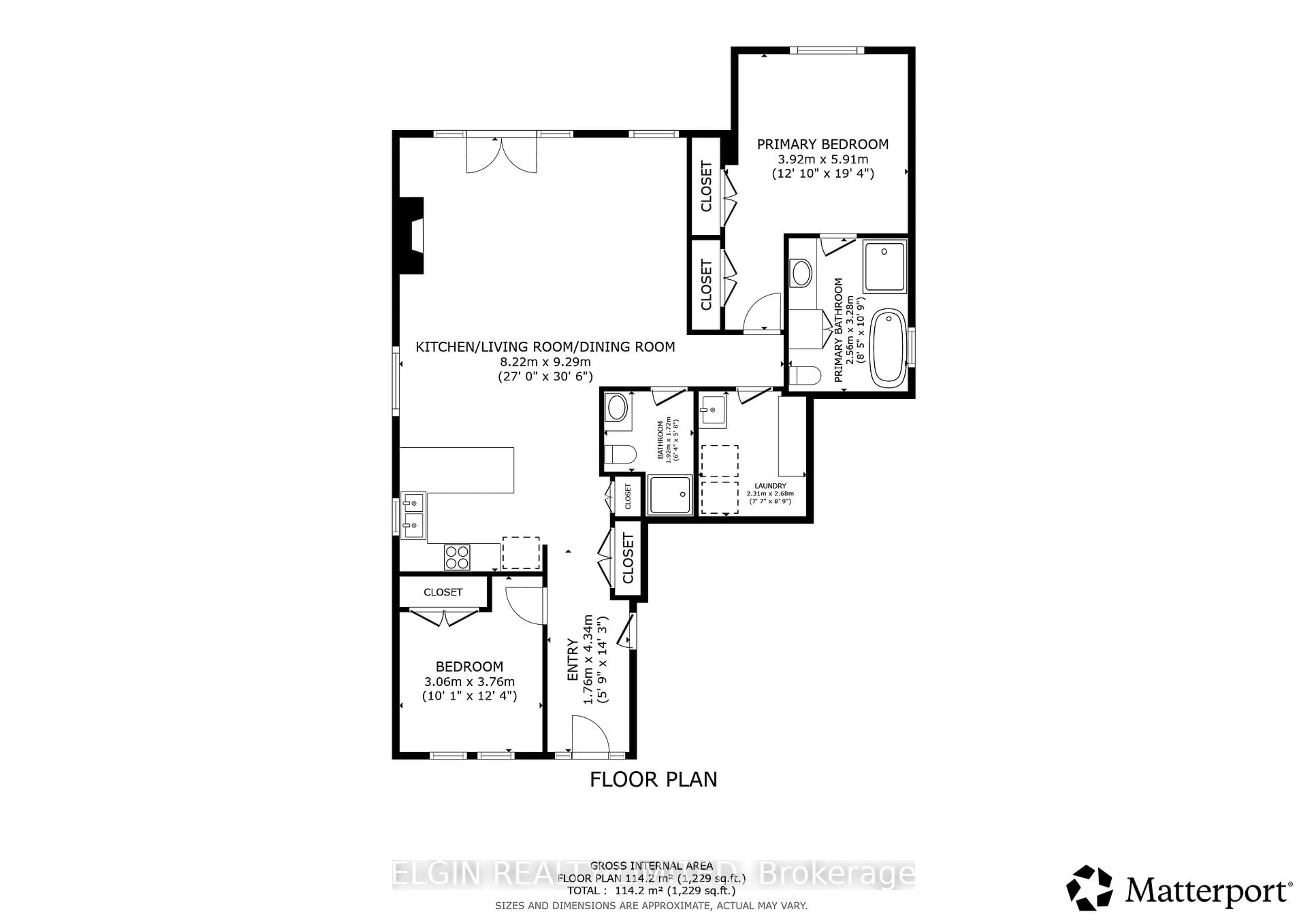 Floor plan for 30 Regatta Way, Central Elgin Ontario N5L 0B6