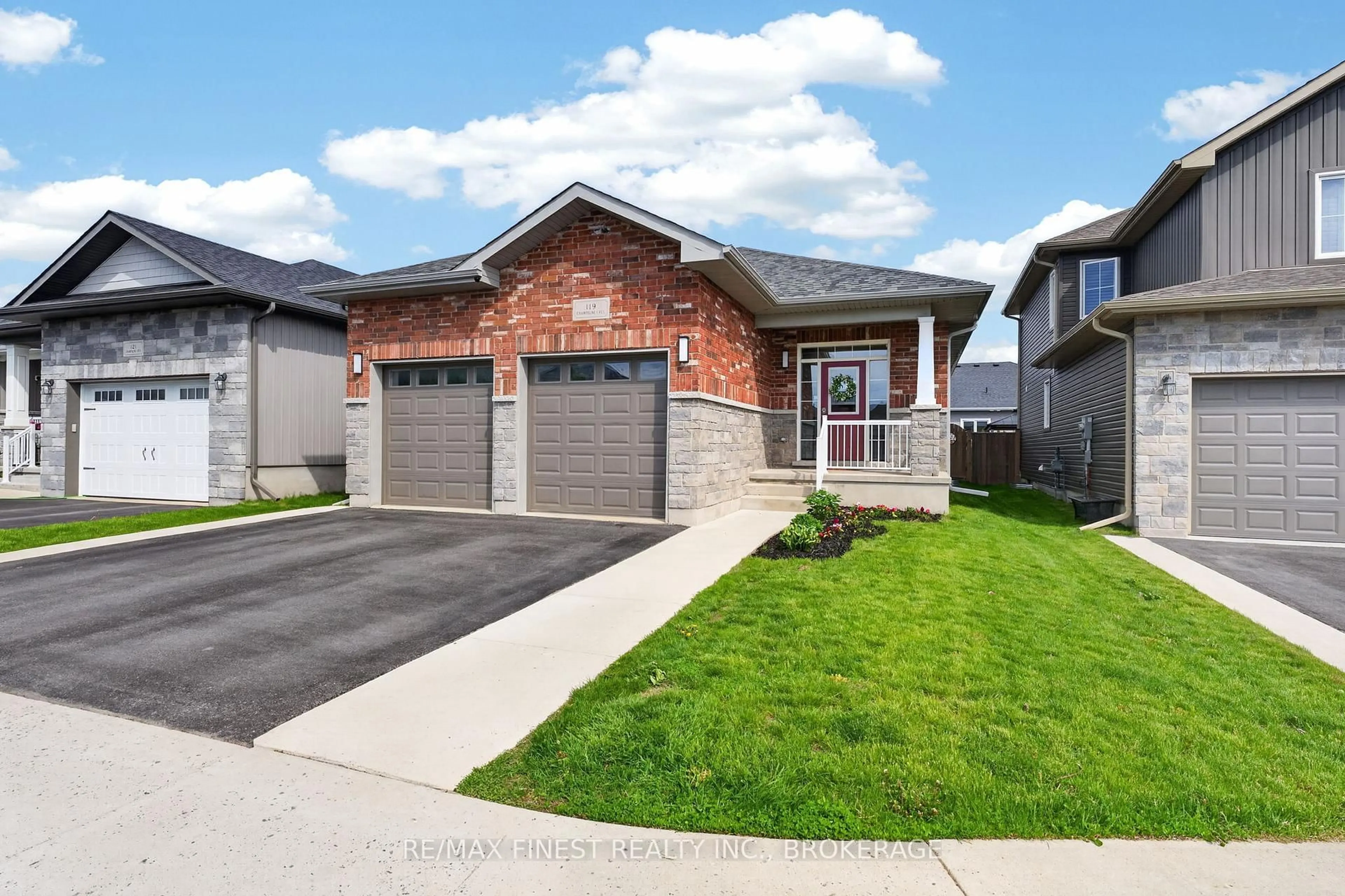 Home with brick exterior material, street for 119 Champagne Cres, Loyalist Ontario K7N 0B5