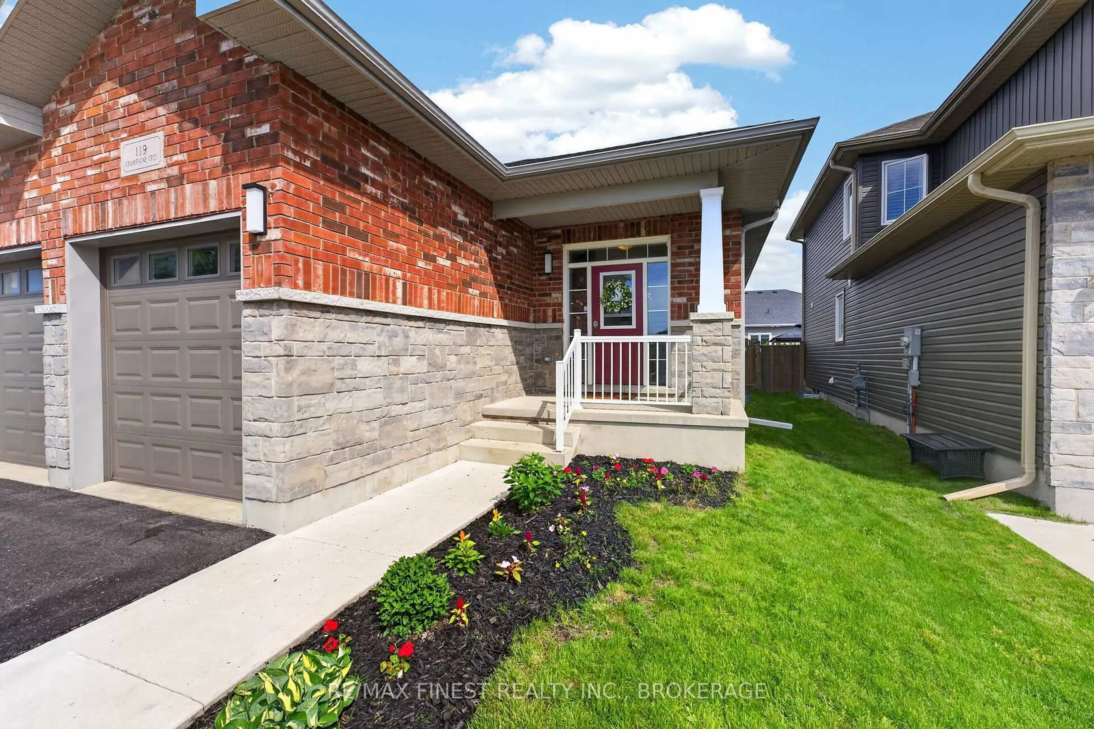 Home with brick exterior material, street for 119 Champagne Cres, Loyalist Ontario K7N 0B5