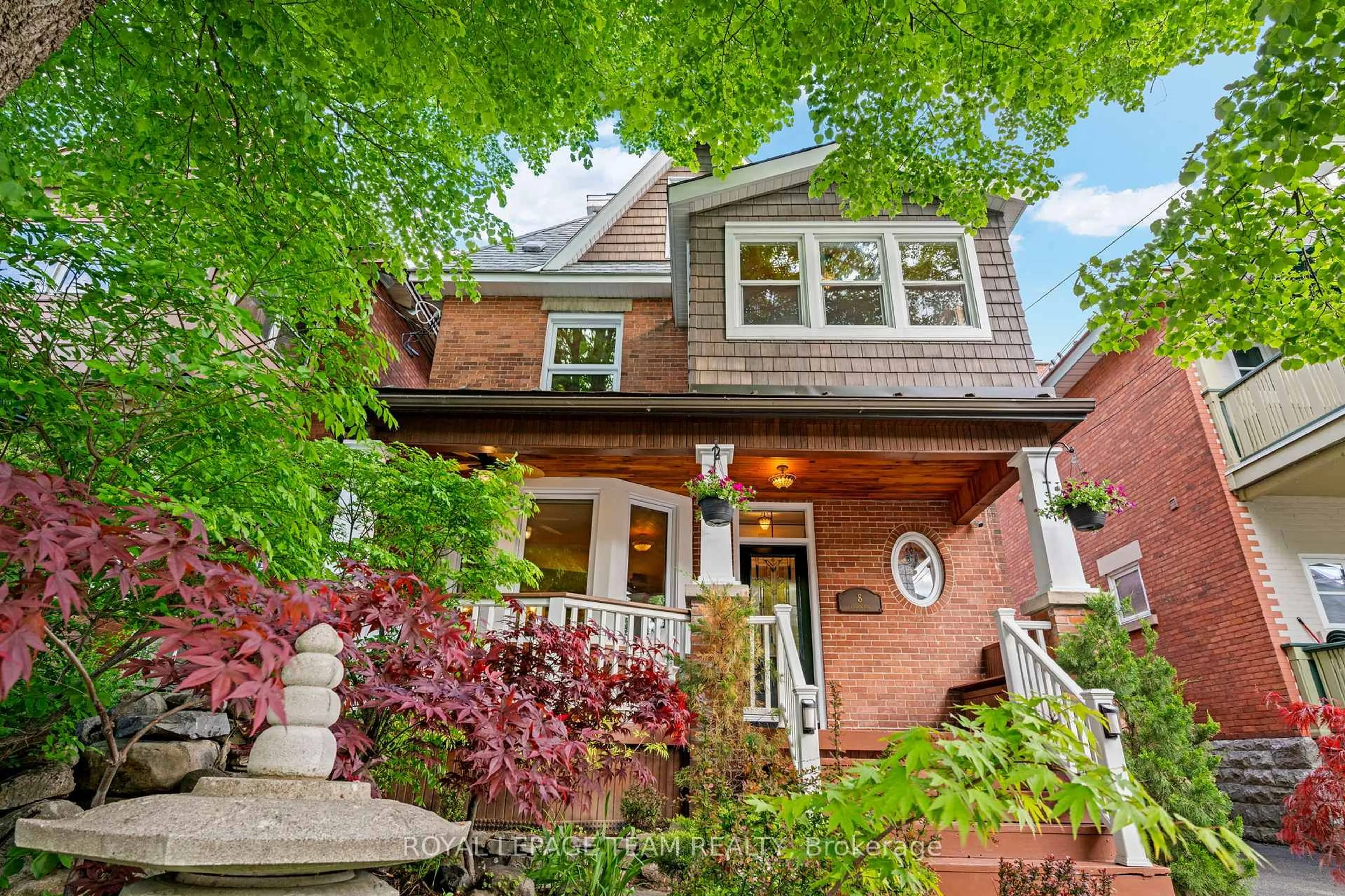 Home with brick exterior material, street for 8 Ossington Ave, Ottawa Ontario K1S 3B4