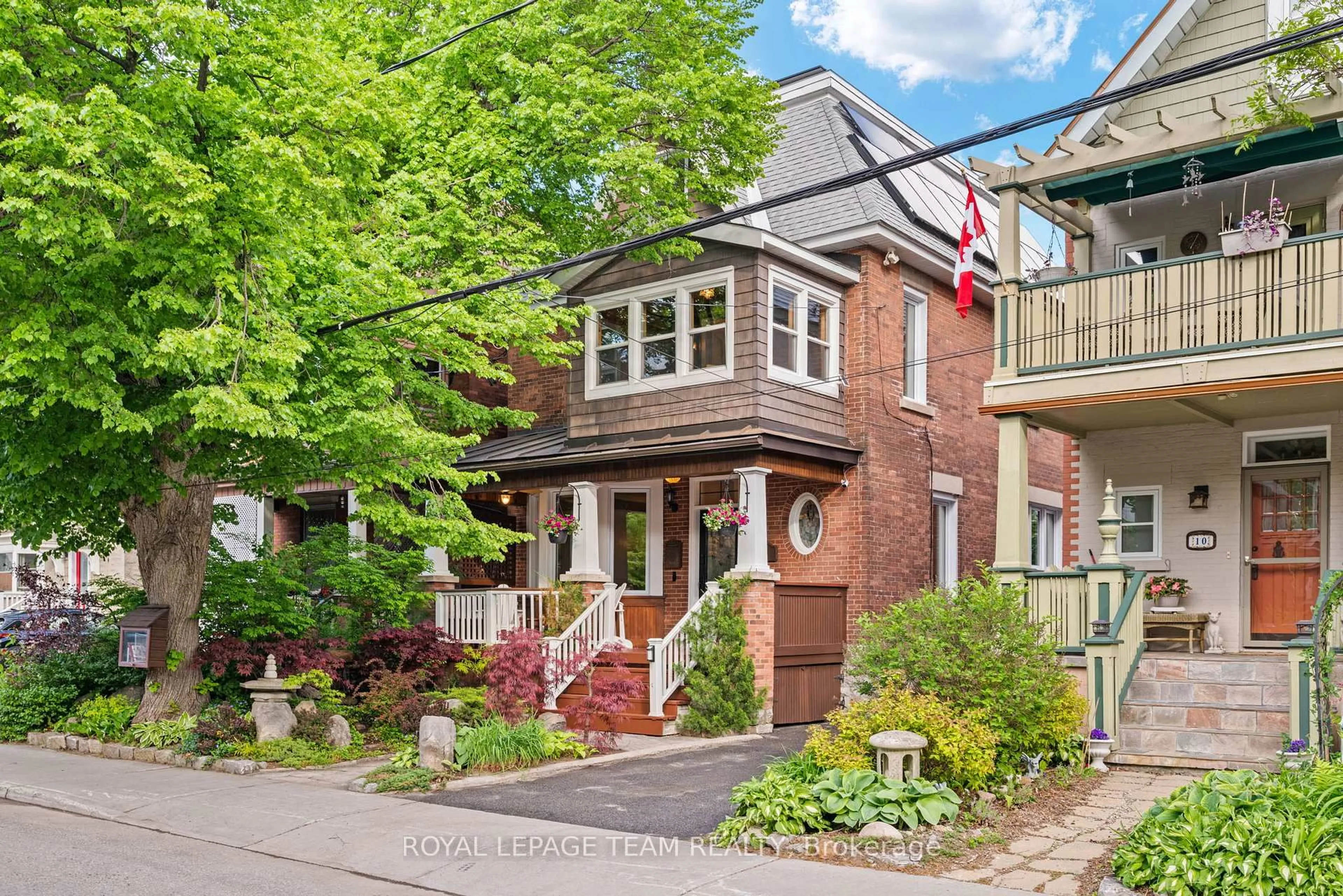 Home with brick exterior material, street for 8 Ossington Ave, Ottawa Ontario K1S 3B4