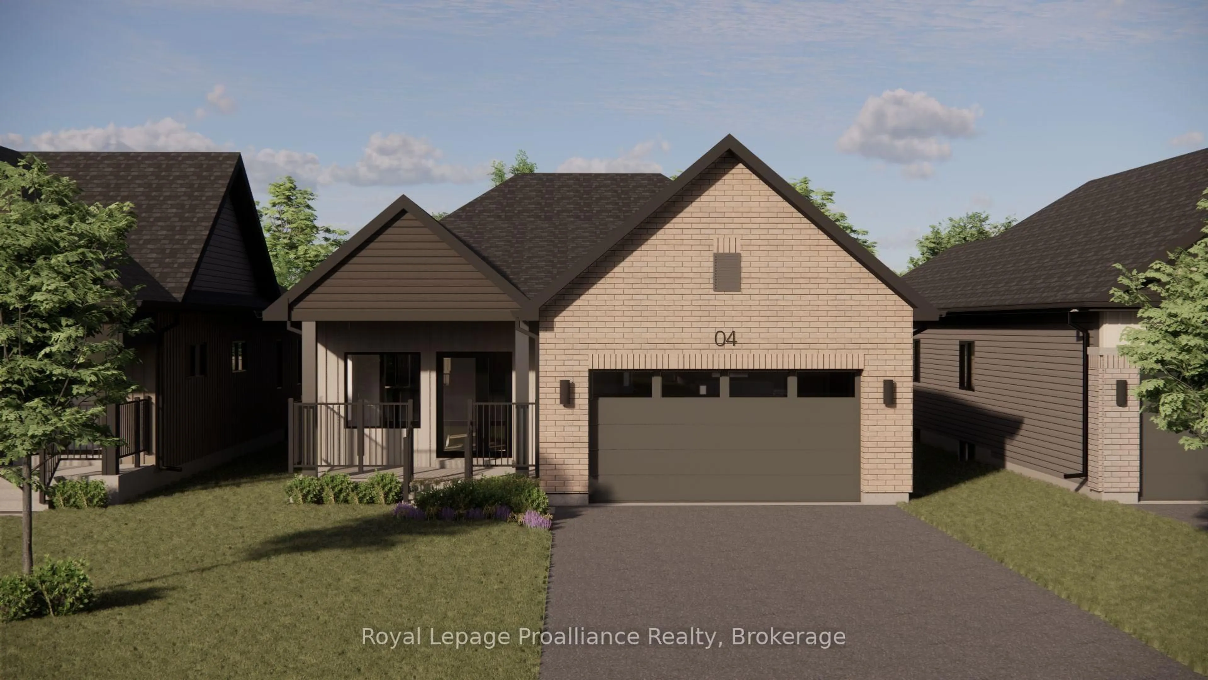Home with brick exterior material, street for 00 Cortland Way #LOT 30, Brighton Ontario K0K 1H0