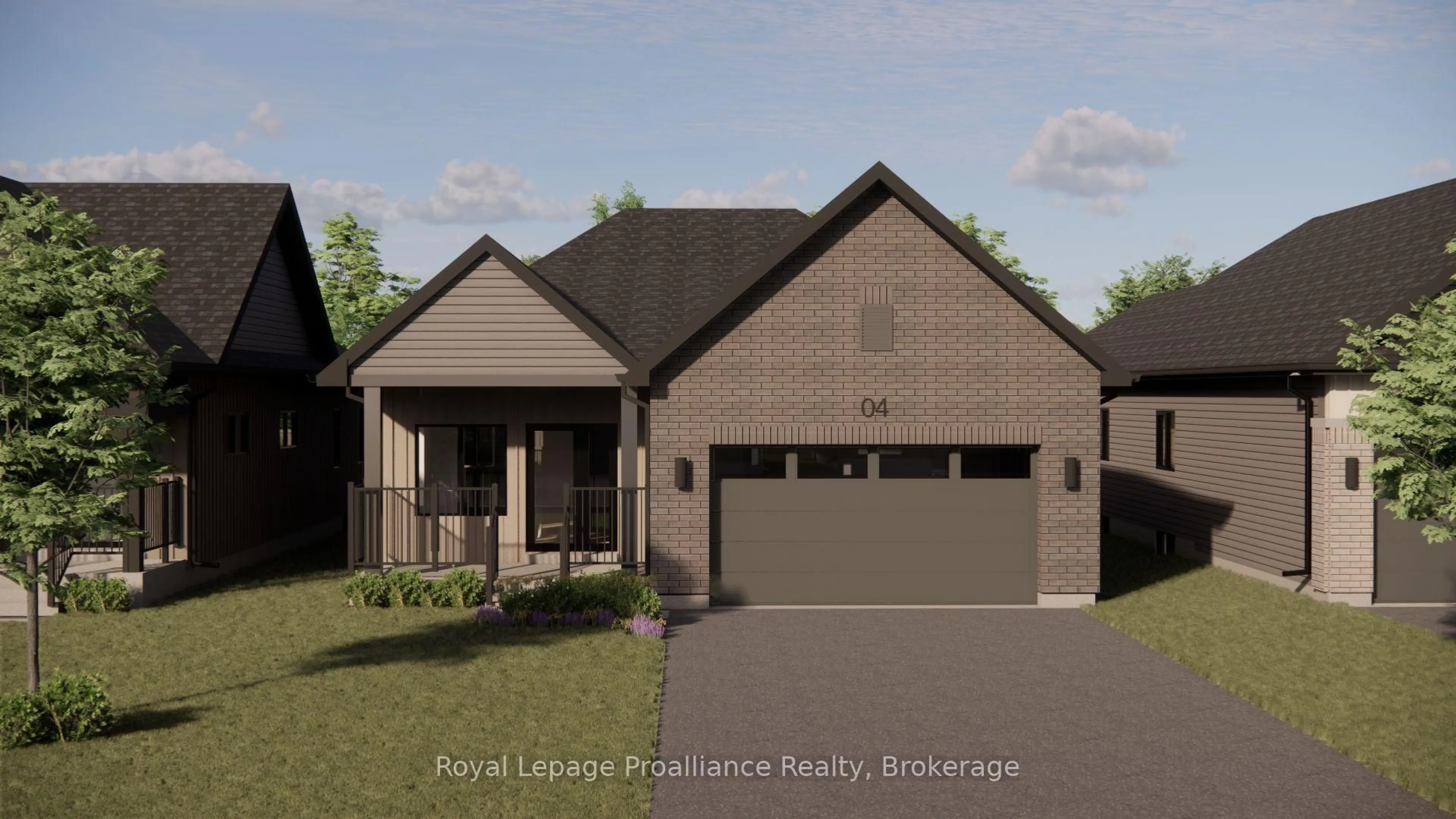Home with brick exterior material, street for 00 Cortland Way #LOT 30, Brighton Ontario K0K 1H0