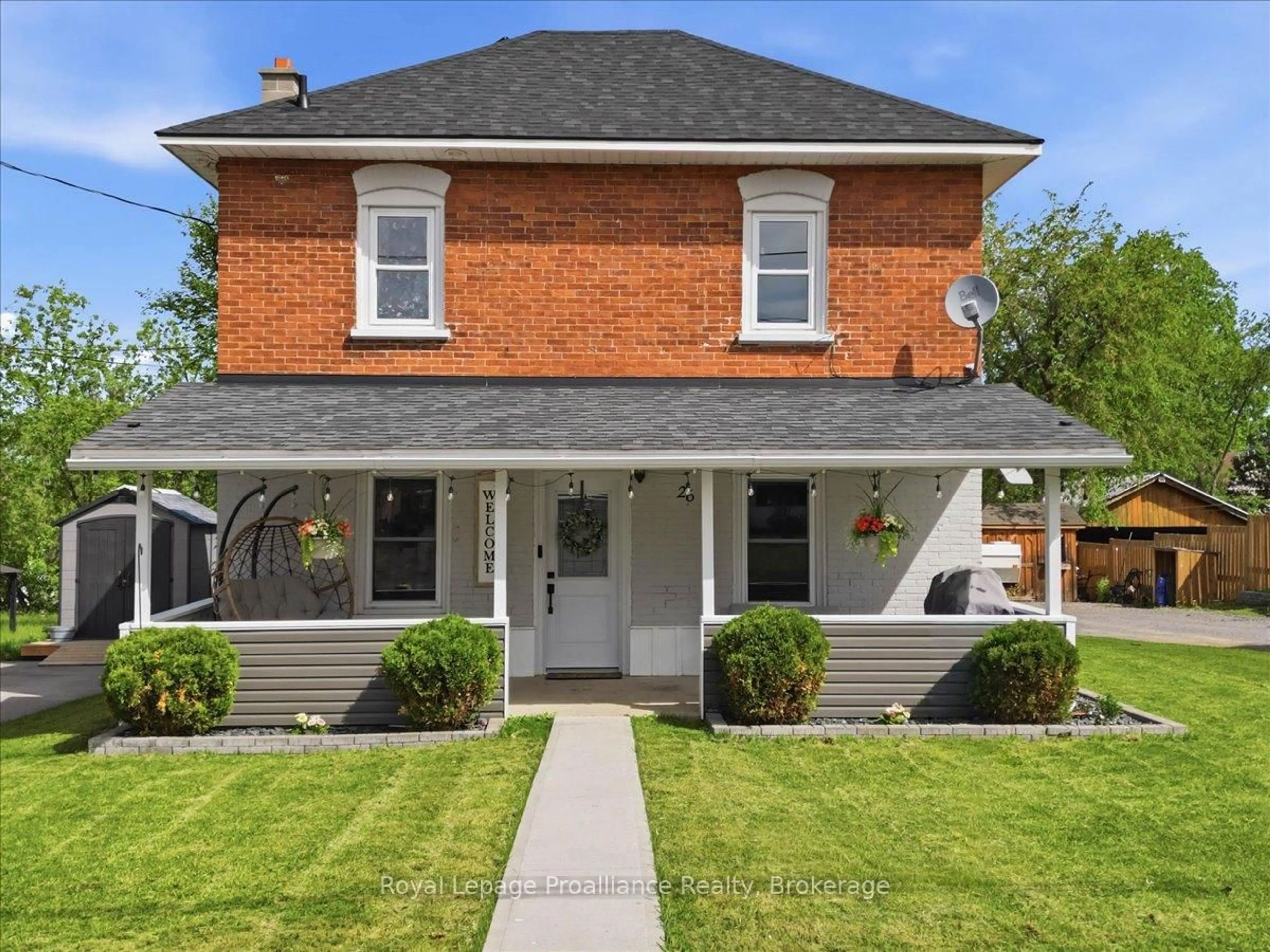 Home with brick exterior material, street for 26 Marmora St, Madoc Ontario K0K 2K0