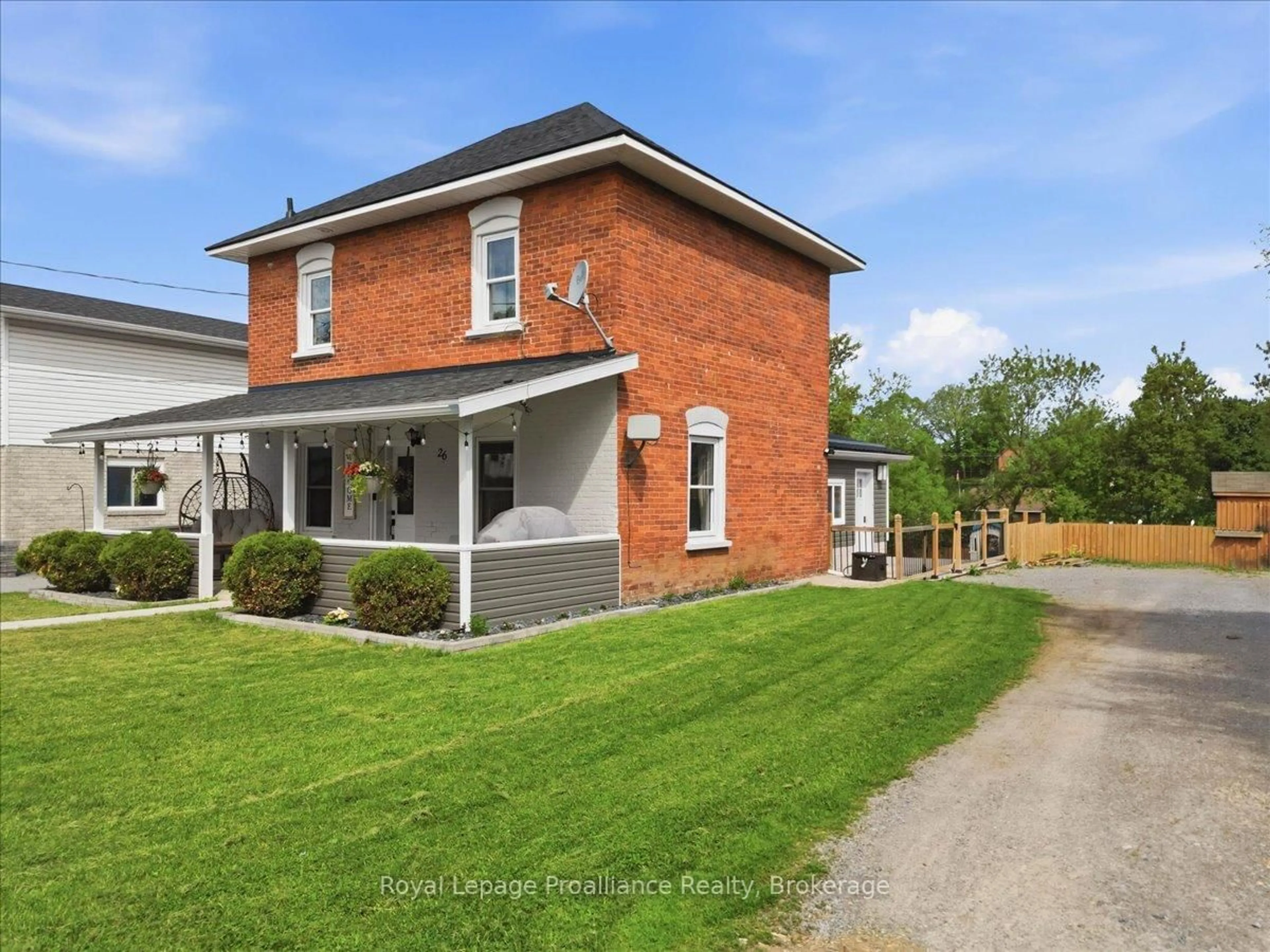 Home with brick exterior material, street for 26 Marmora St, Madoc Ontario K0K 2K0