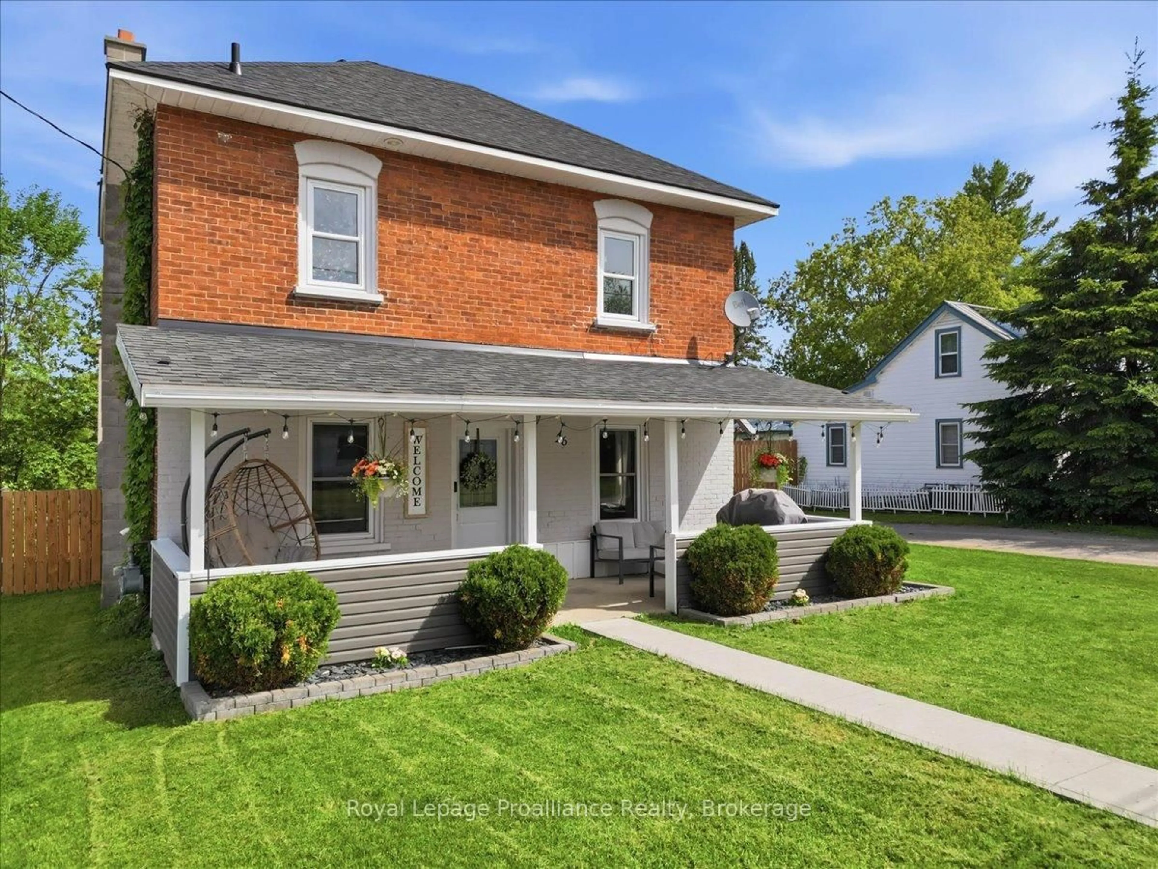 Home with brick exterior material, street for 26 Marmora St, Madoc Ontario K0K 2K0