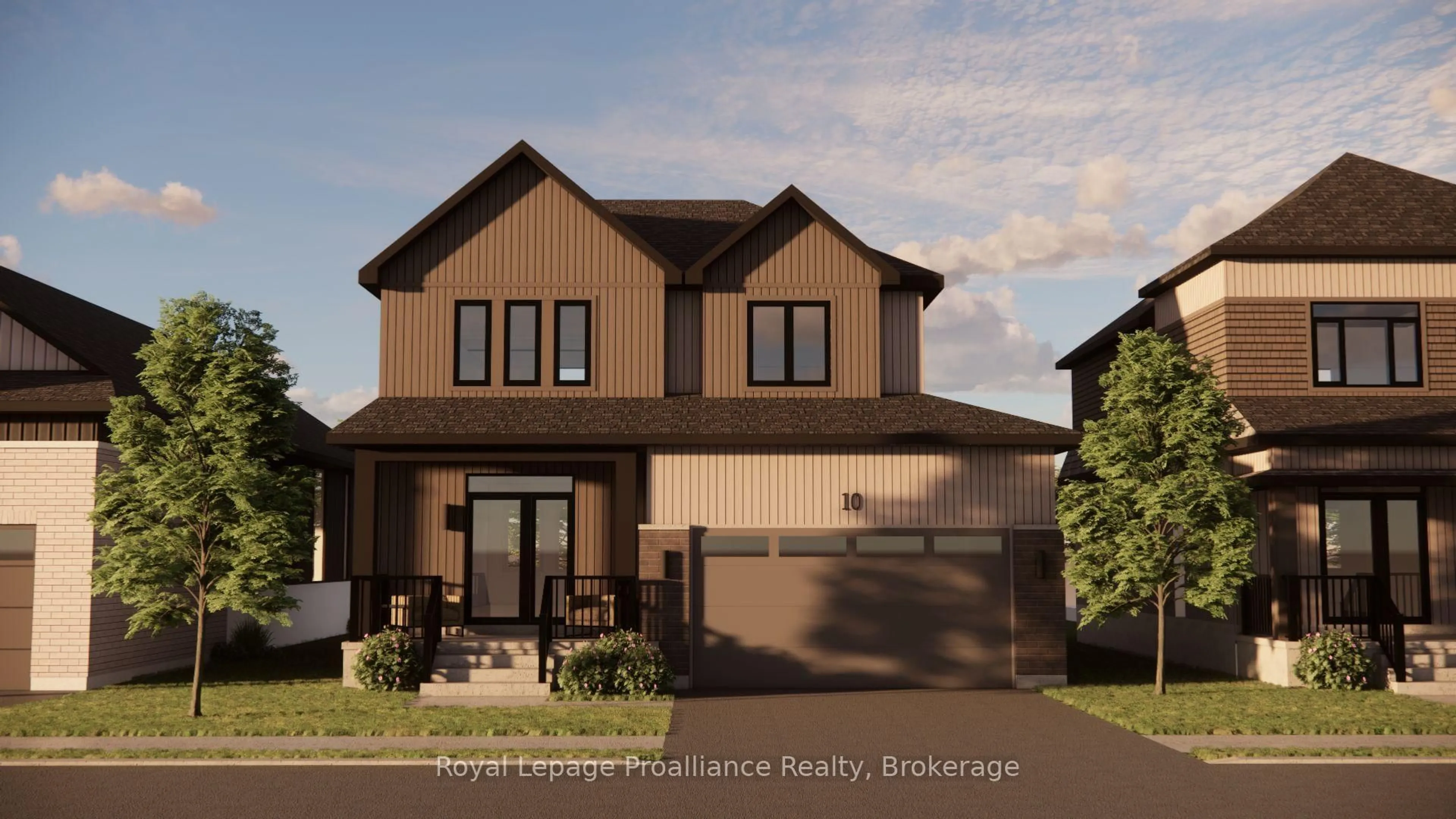 Home with brick exterior material, street for 00 Cortland Way #LOT 29, Brighton Ontario K0K 1H0