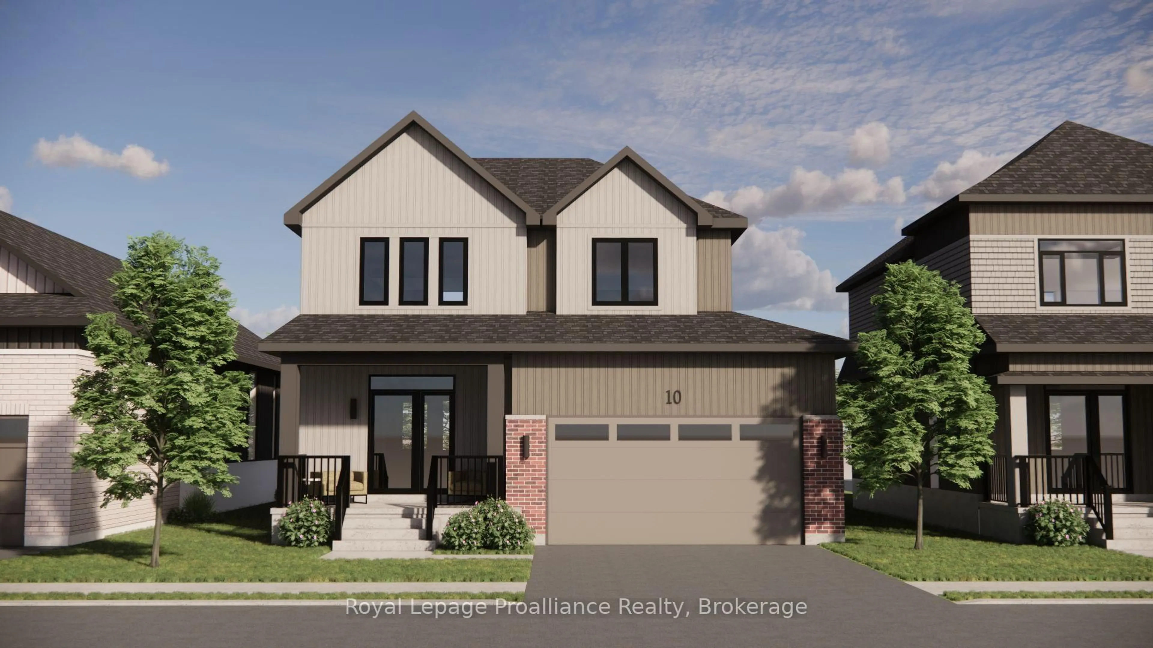 Home with brick exterior material, street for 00 Cortland Way #LOT 29, Brighton Ontario K0K 1H0