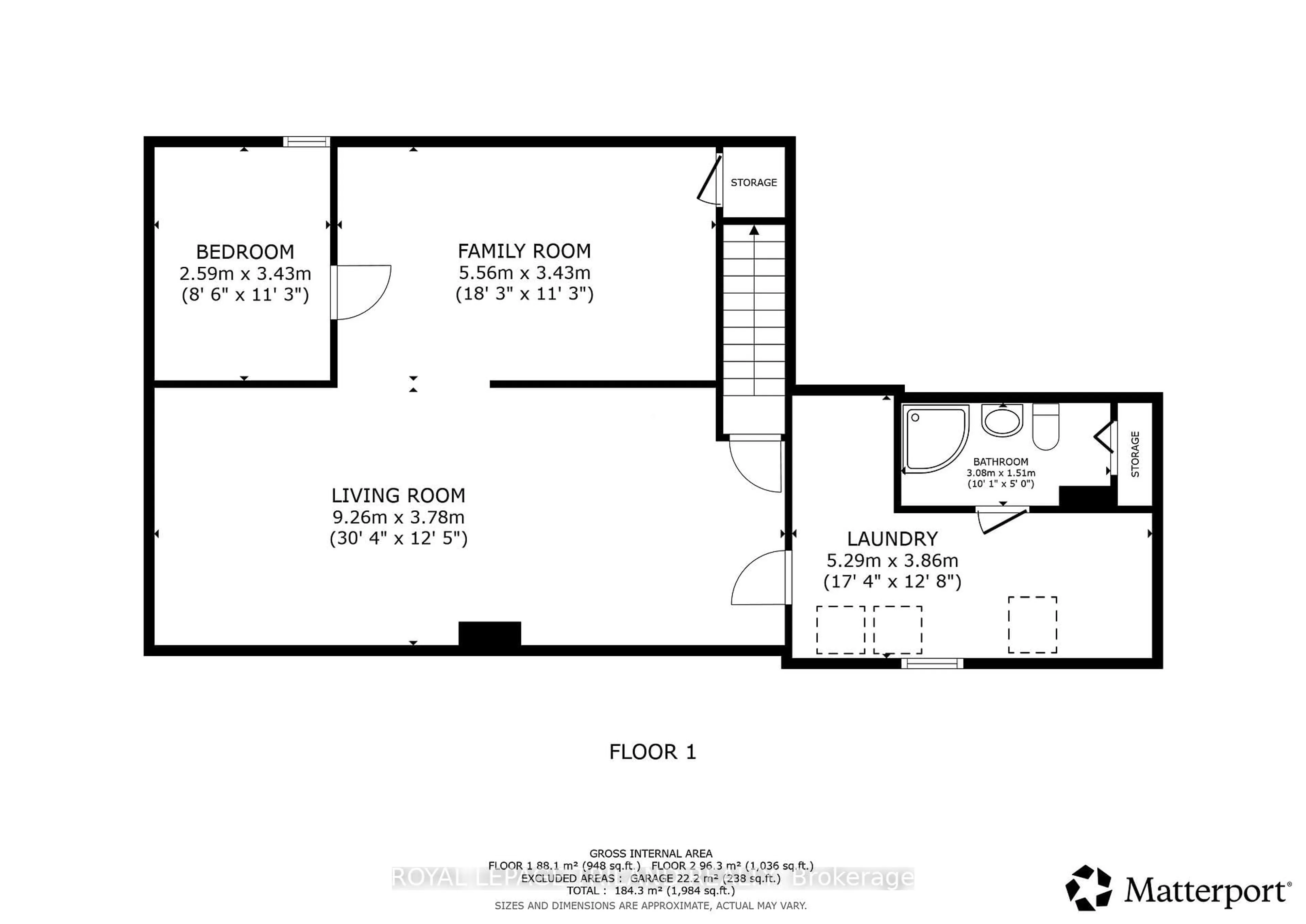 Floor plan for 24 Farmington Ave, Aylmer Ontario N5H 3E4
